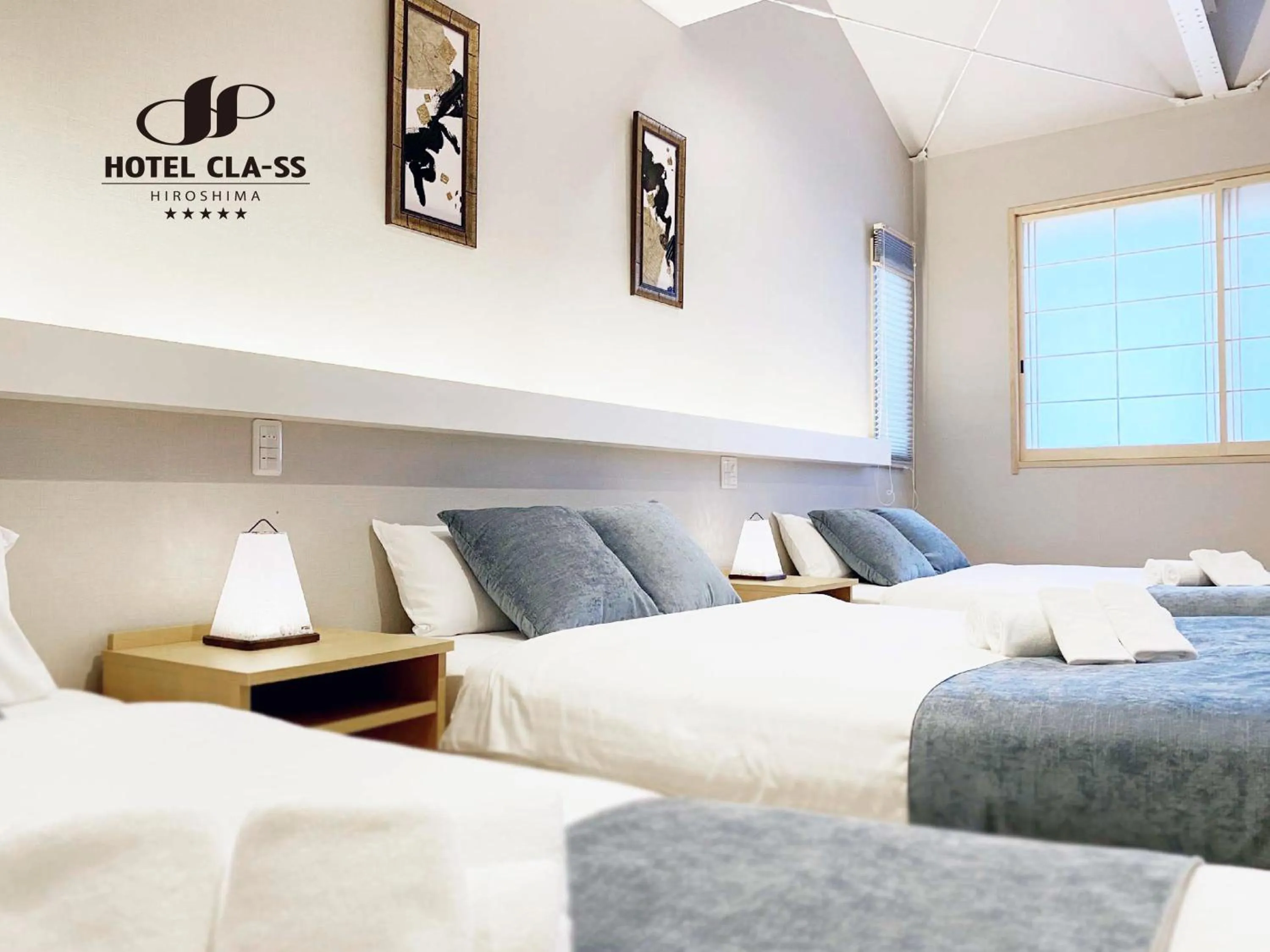 Bed in HOTEL CLA-SS HIROSHIMA-OZU