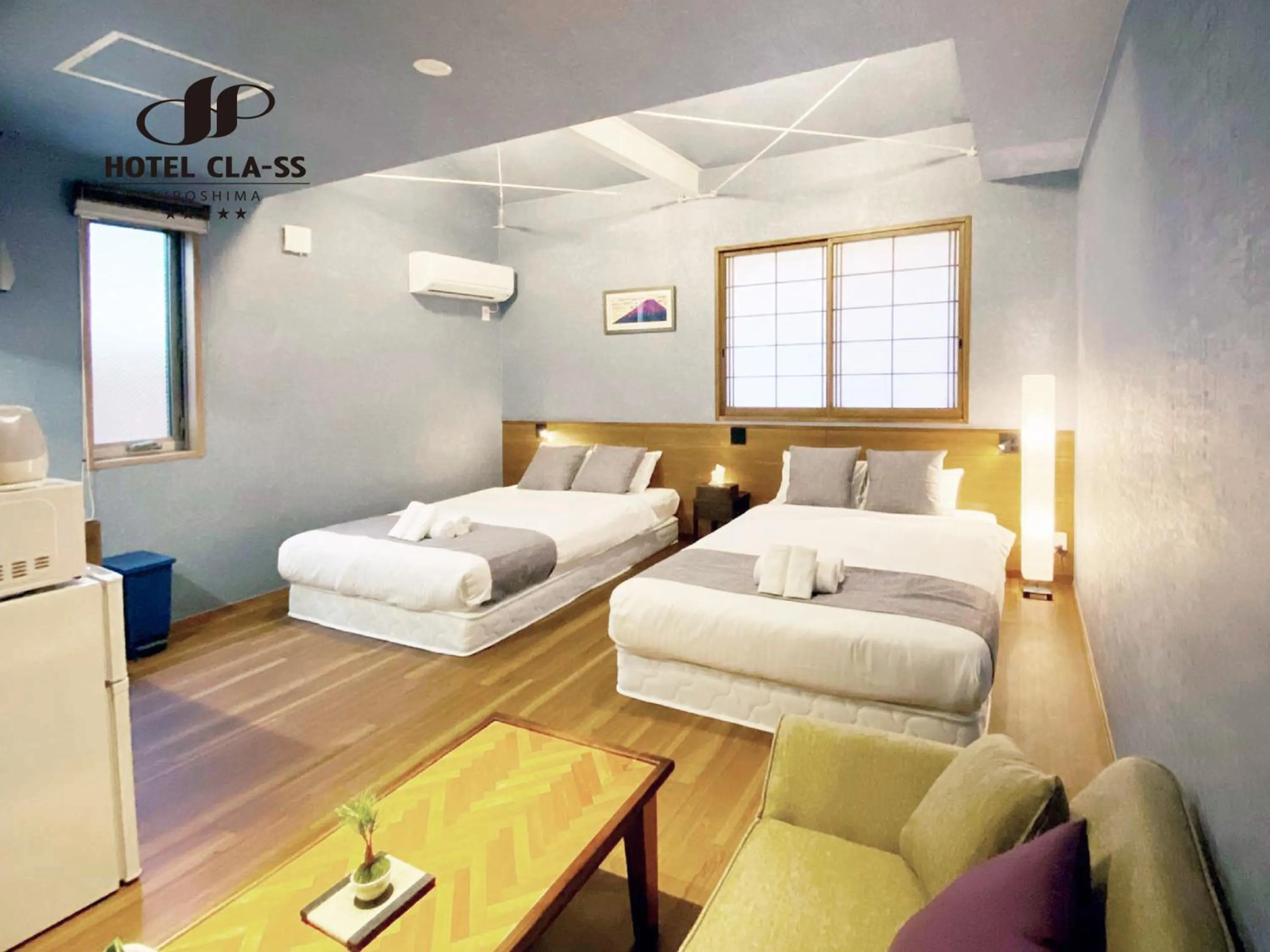 Bed in HOTEL CLA-SS HIROSHIMA-OZU