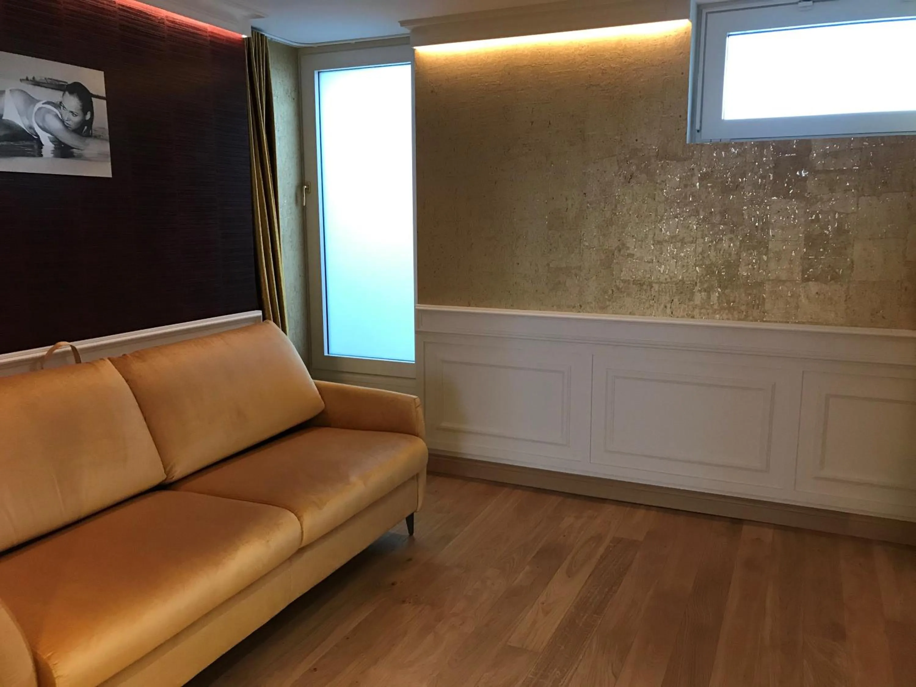 Living room in Hôtel Merveilleux Côté Mer