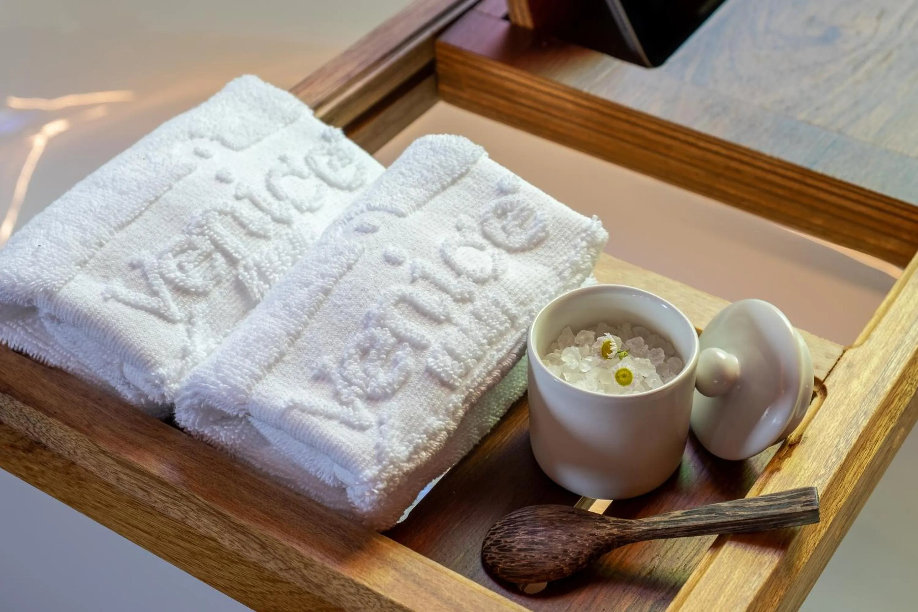 towels in Venice Krabi Villa Resort