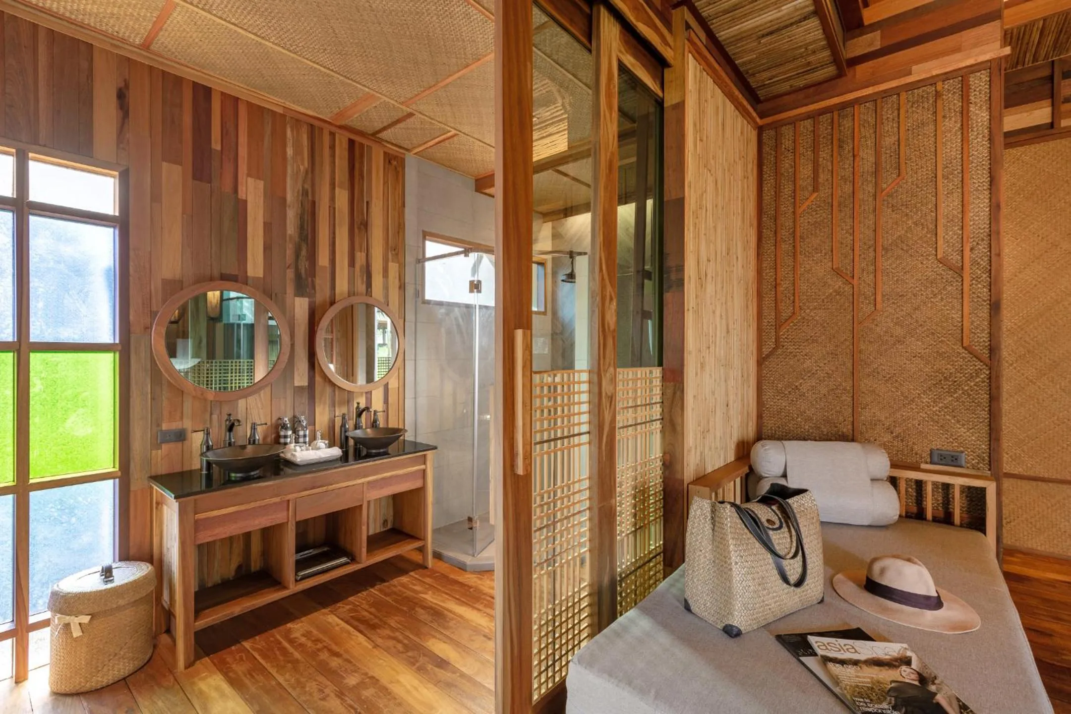 towels, Bed in Venice Krabi Villa Resort