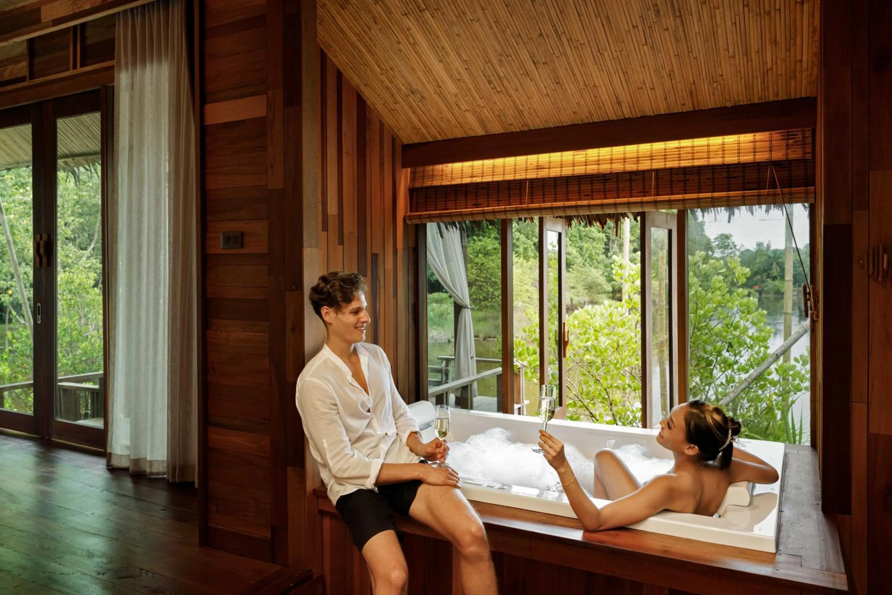 Hot Tub in Venice Krabi Villa Resort