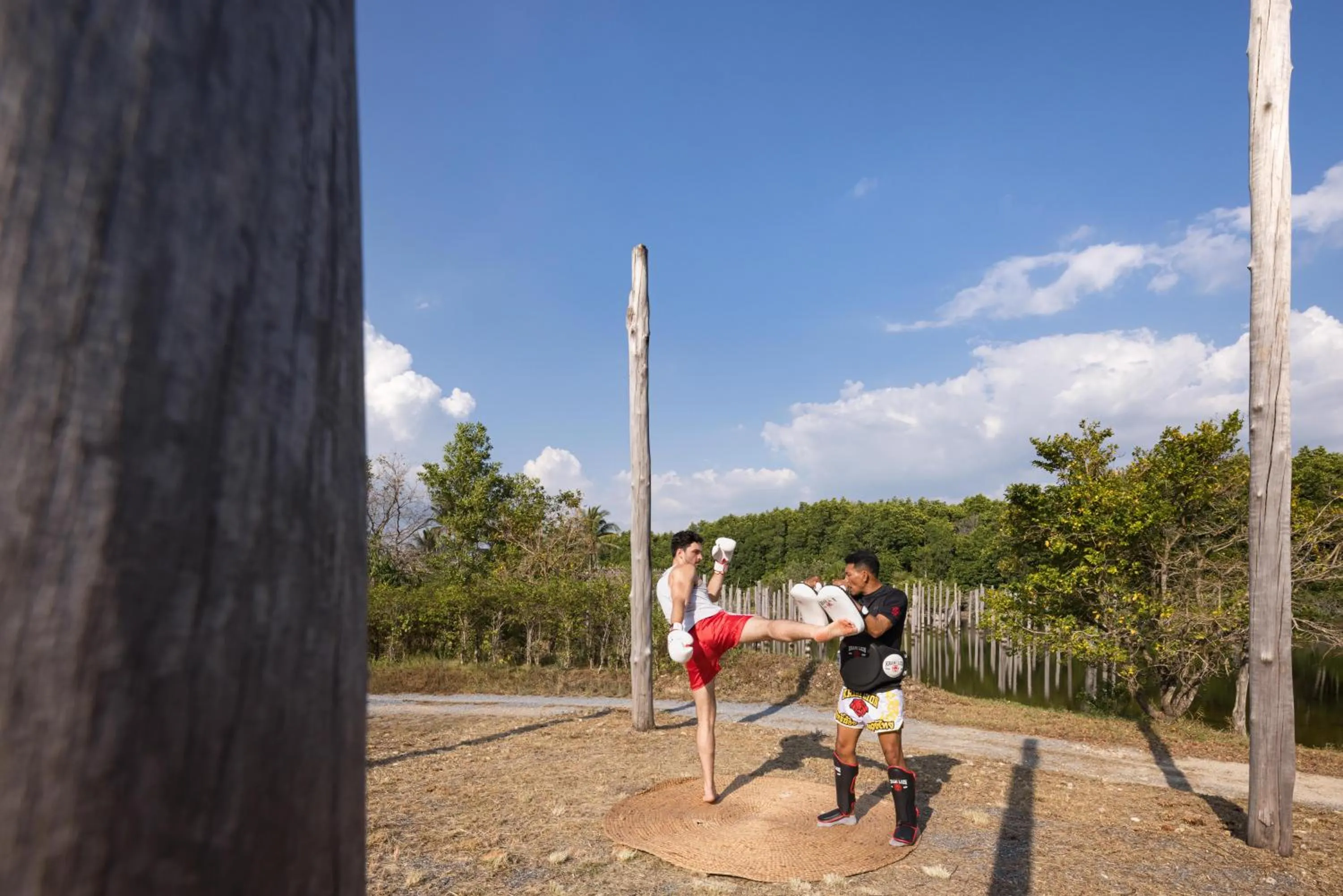 Fitness centre/facilities in Venice Krabi Villa Resort