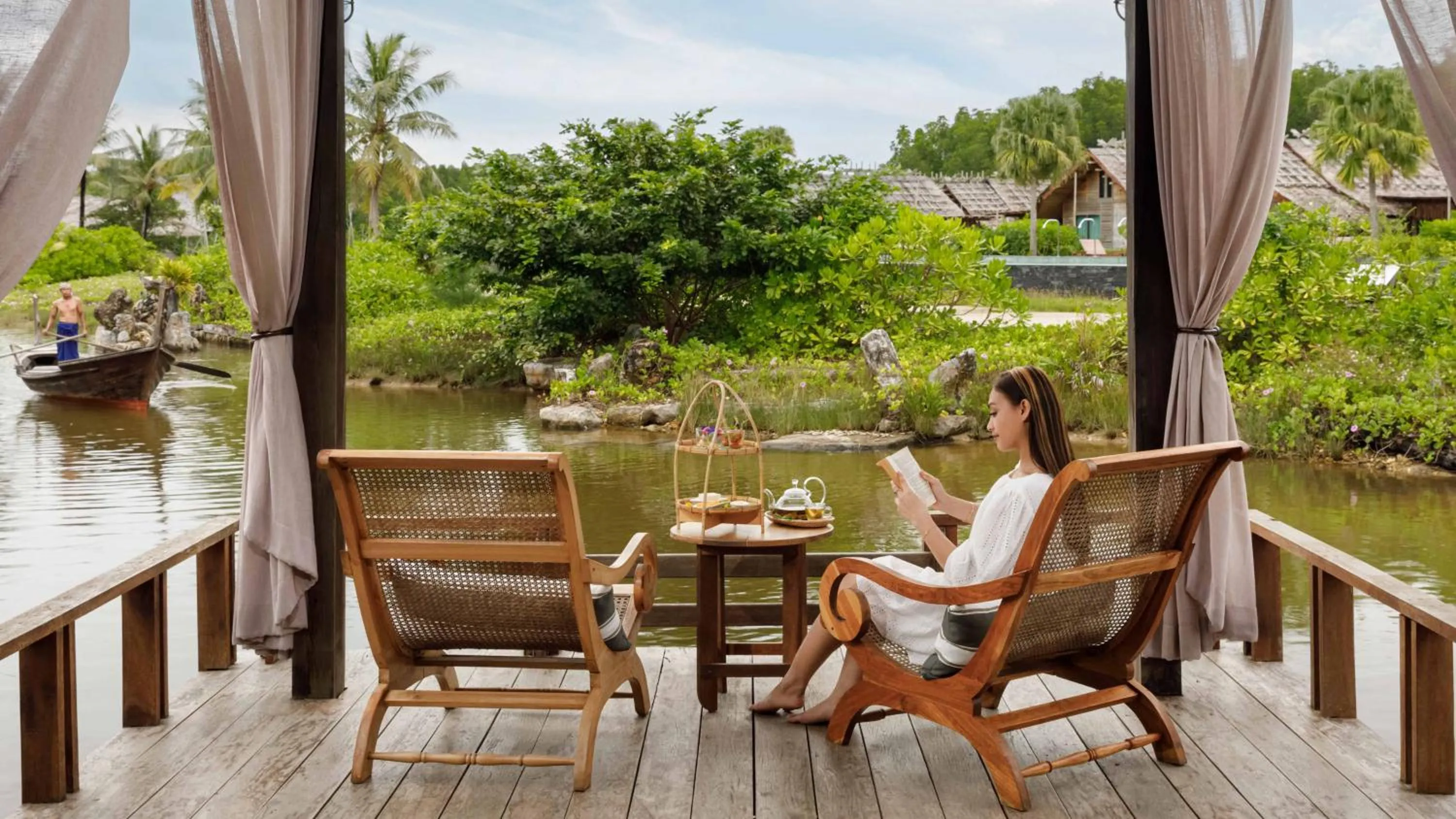 People in Venice Krabi Villa Resort