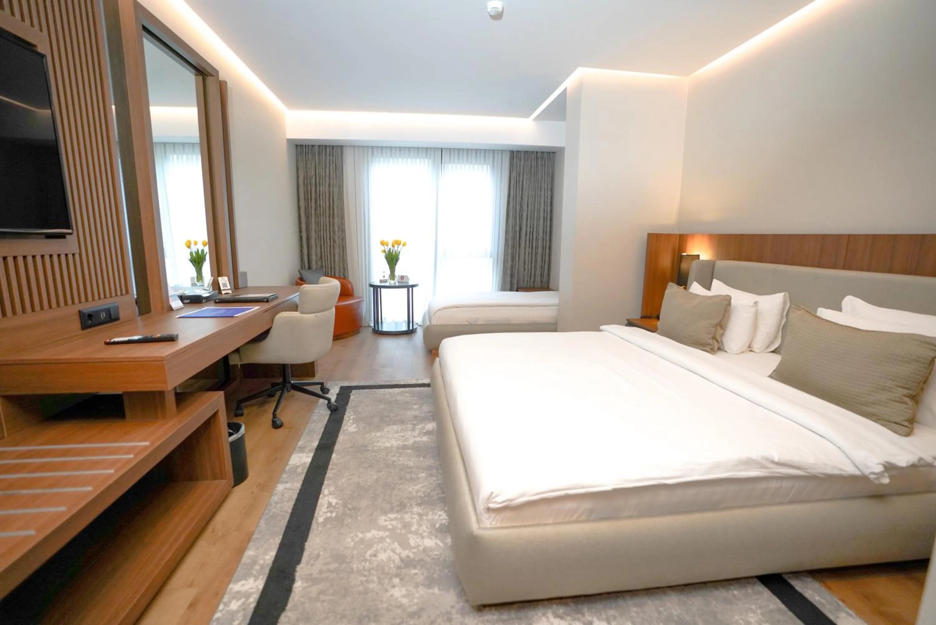 Bedroom, Bed in Vital Hotel Fulya Istanbul Sisli