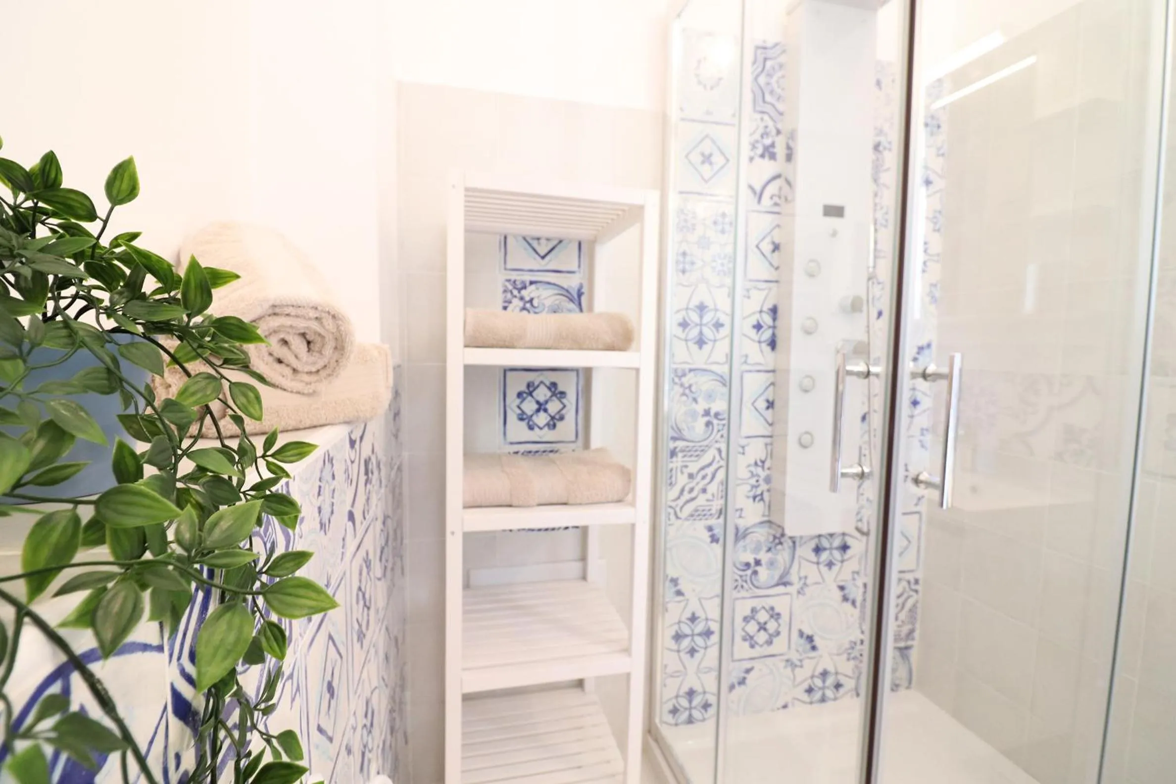 Shower in Casa Vacanze aura a Otranto 4 posti