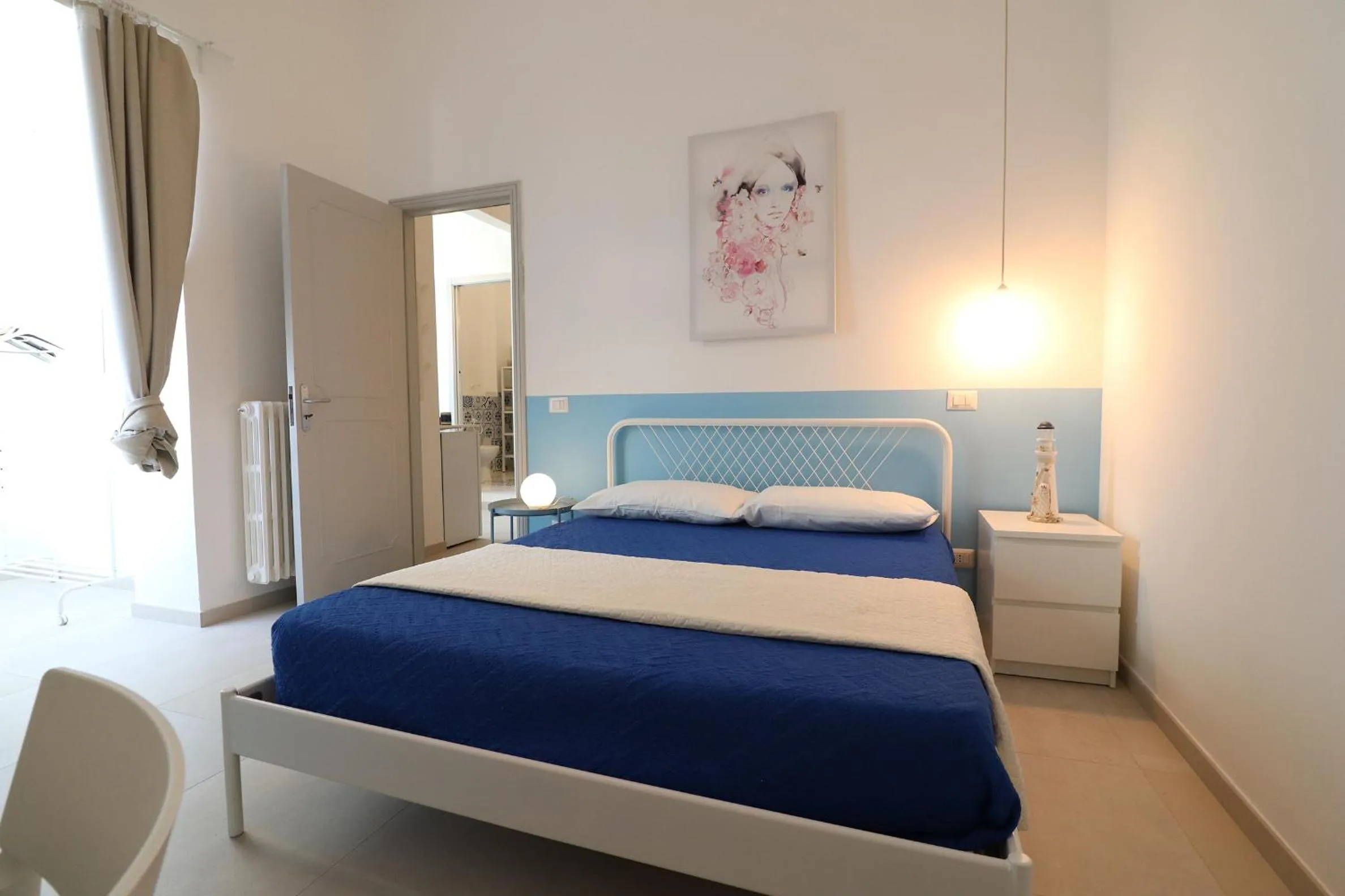 Bedroom in Casa Vacanze aura a Otranto 4 posti