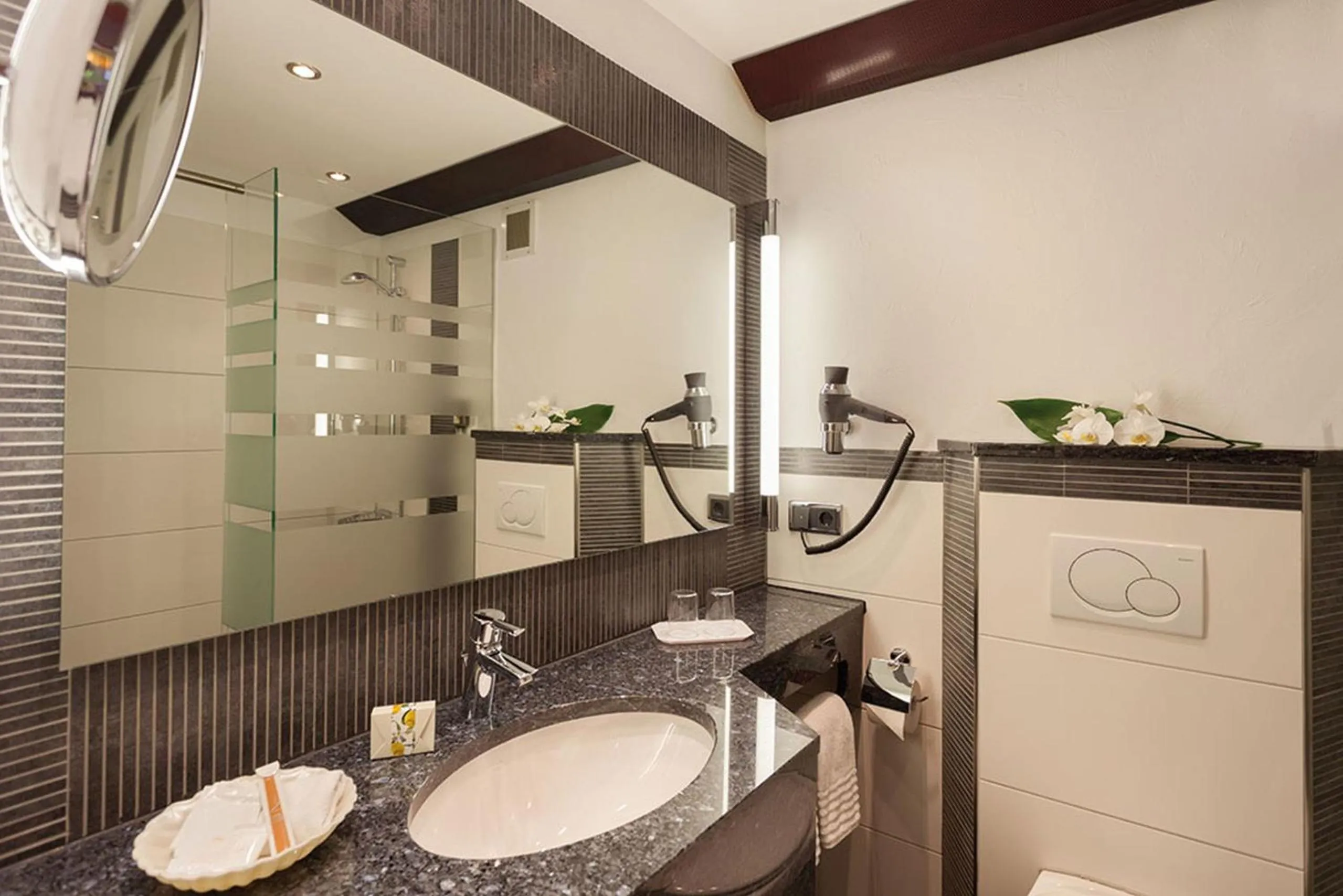 Shower in Rüters Parkhotel