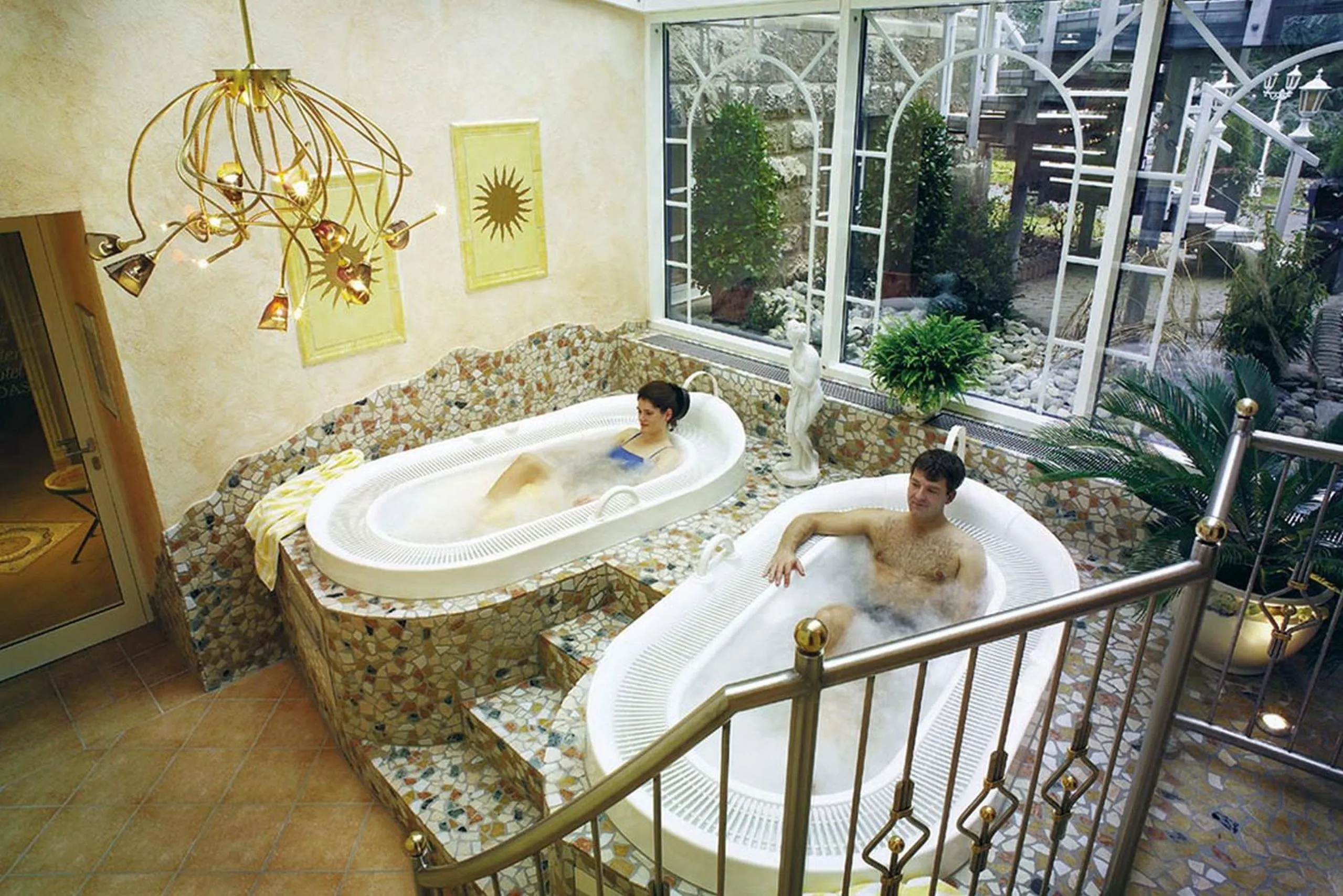 Spa and wellness centre/facilities in Rüters Parkhotel