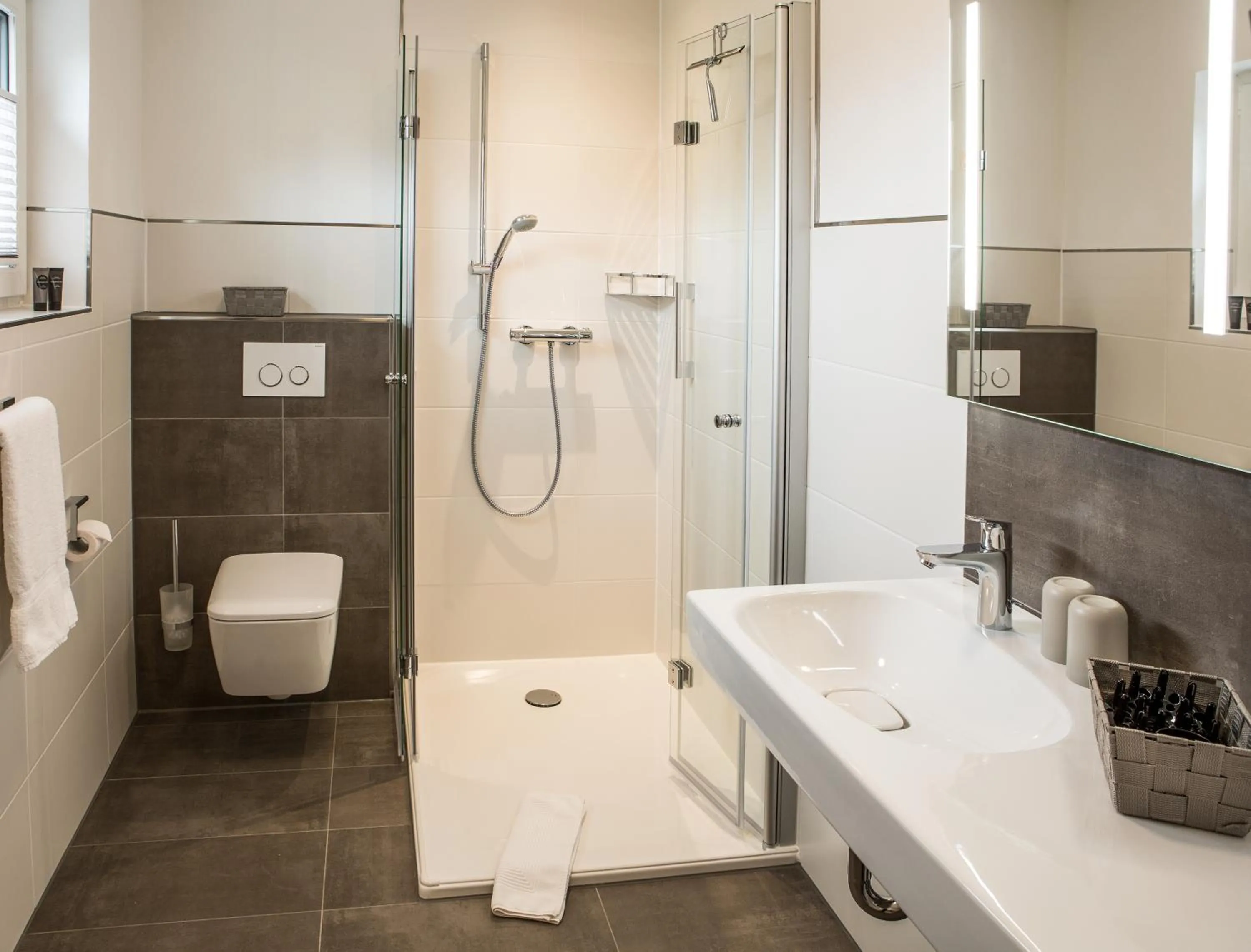 Bathroom in Rüters Parkhotel