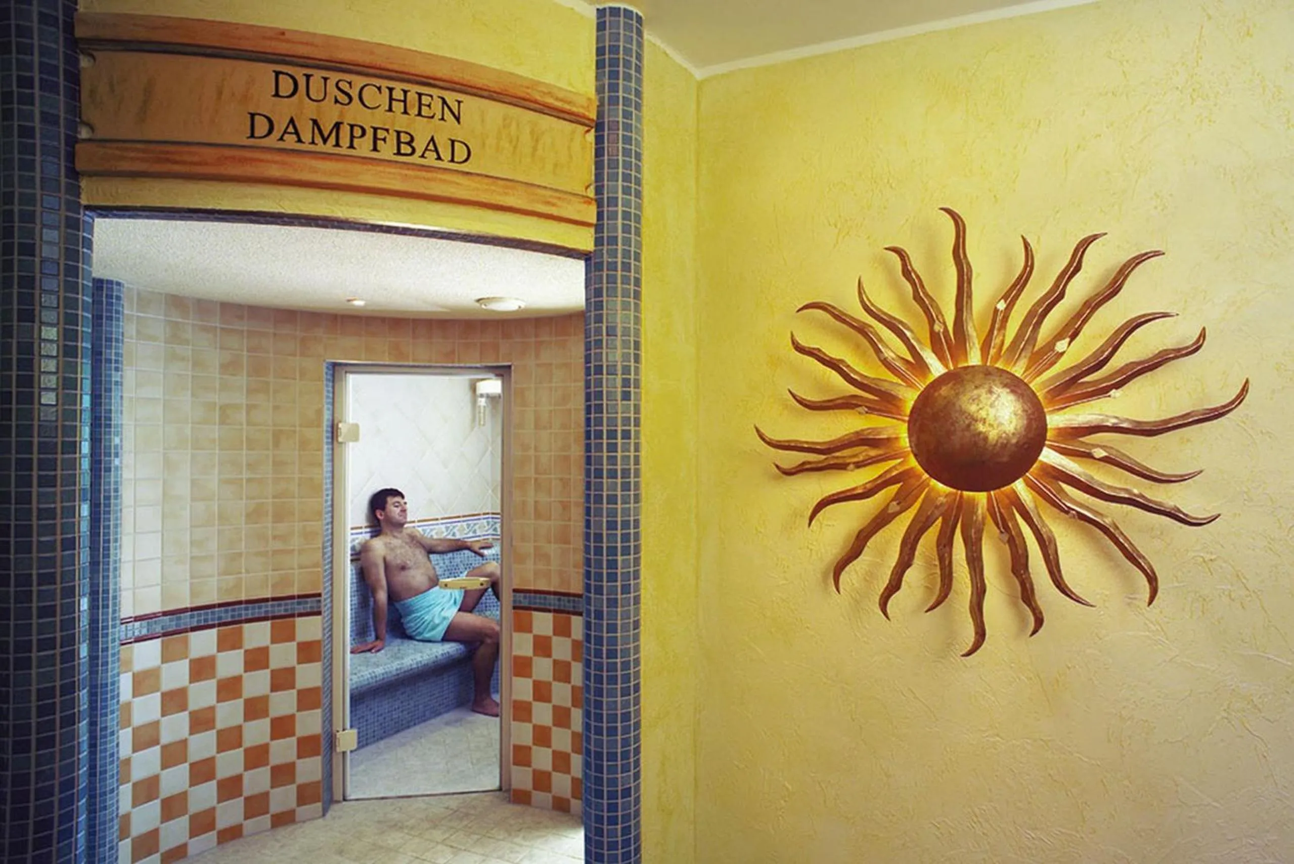 Sauna in Rüters Parkhotel