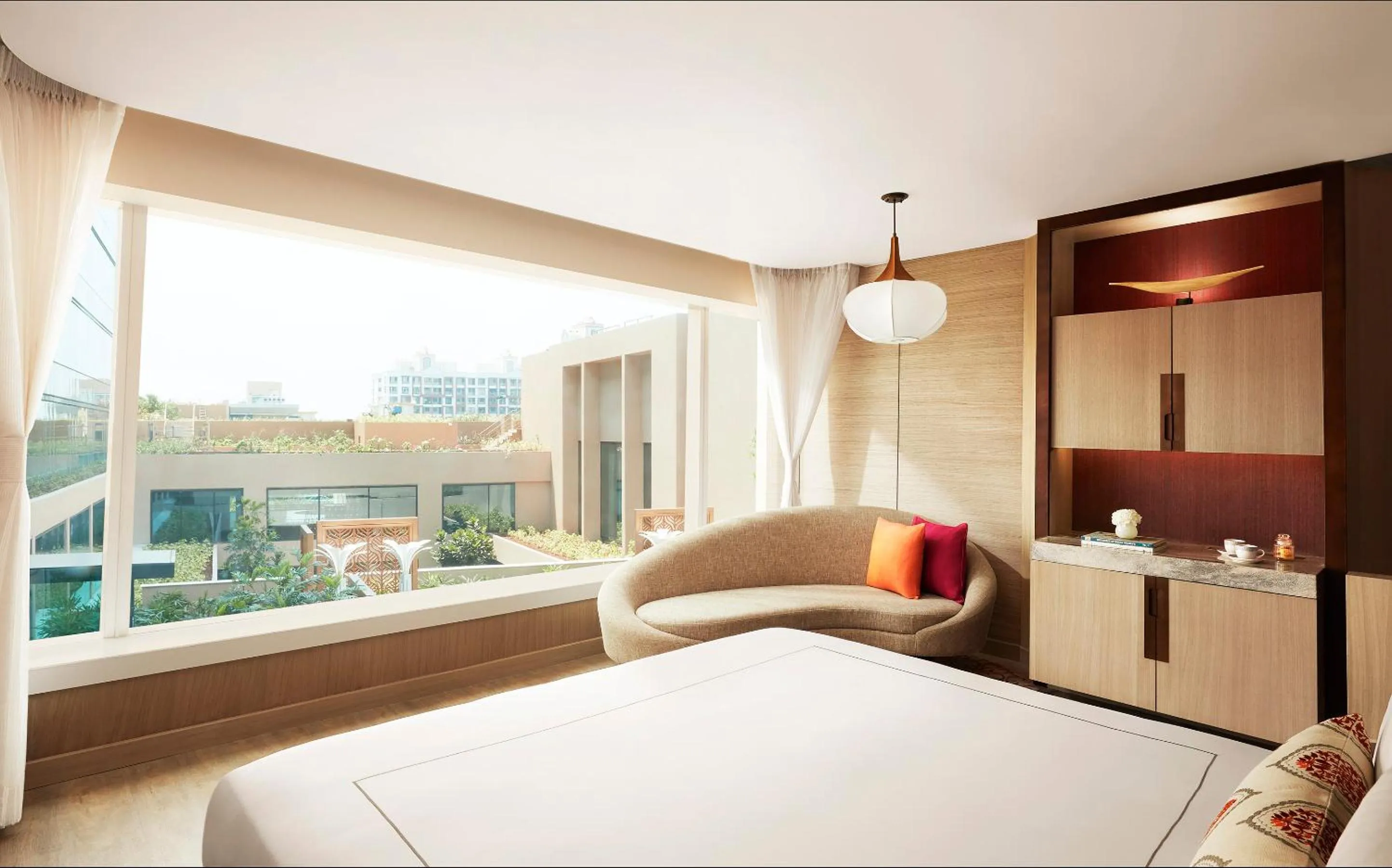 Bedroom, Bed in Taj Cidade de Goa Horizon, Goa