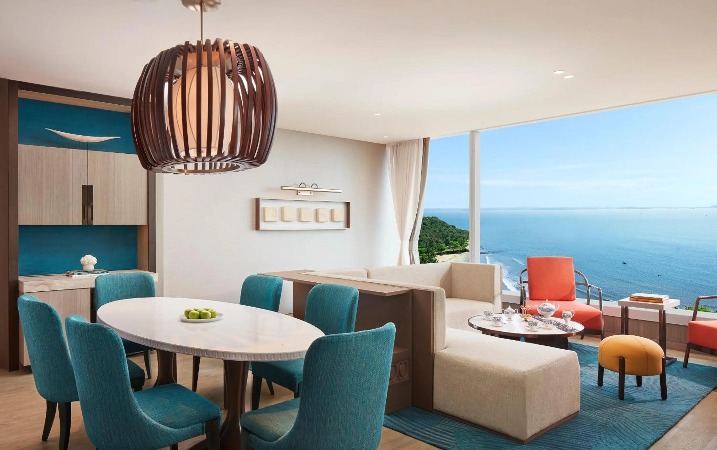 Living room in Taj Cidade de Goa Horizon, Goa