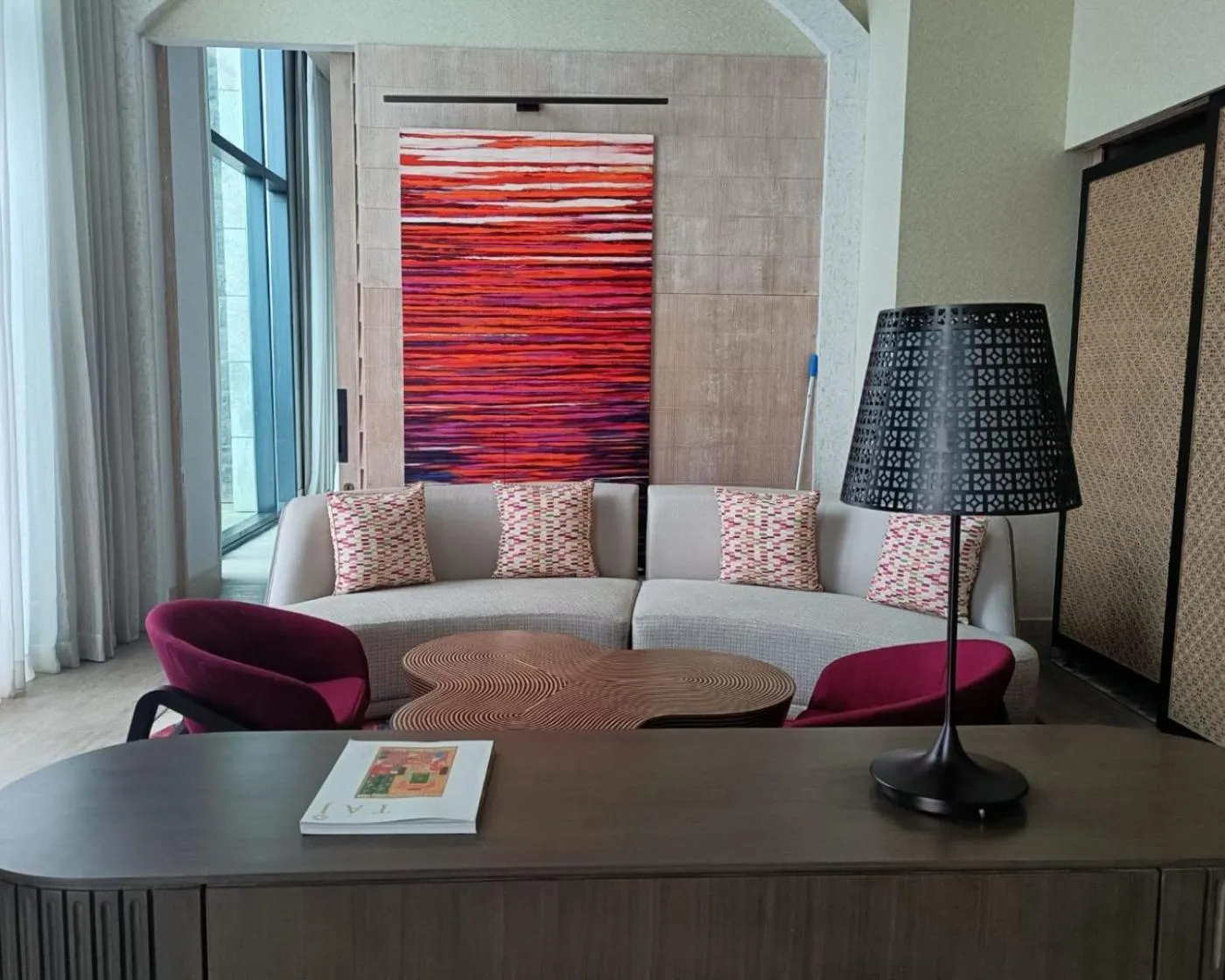 Seating area in Taj Cidade de Goa Horizon, Goa