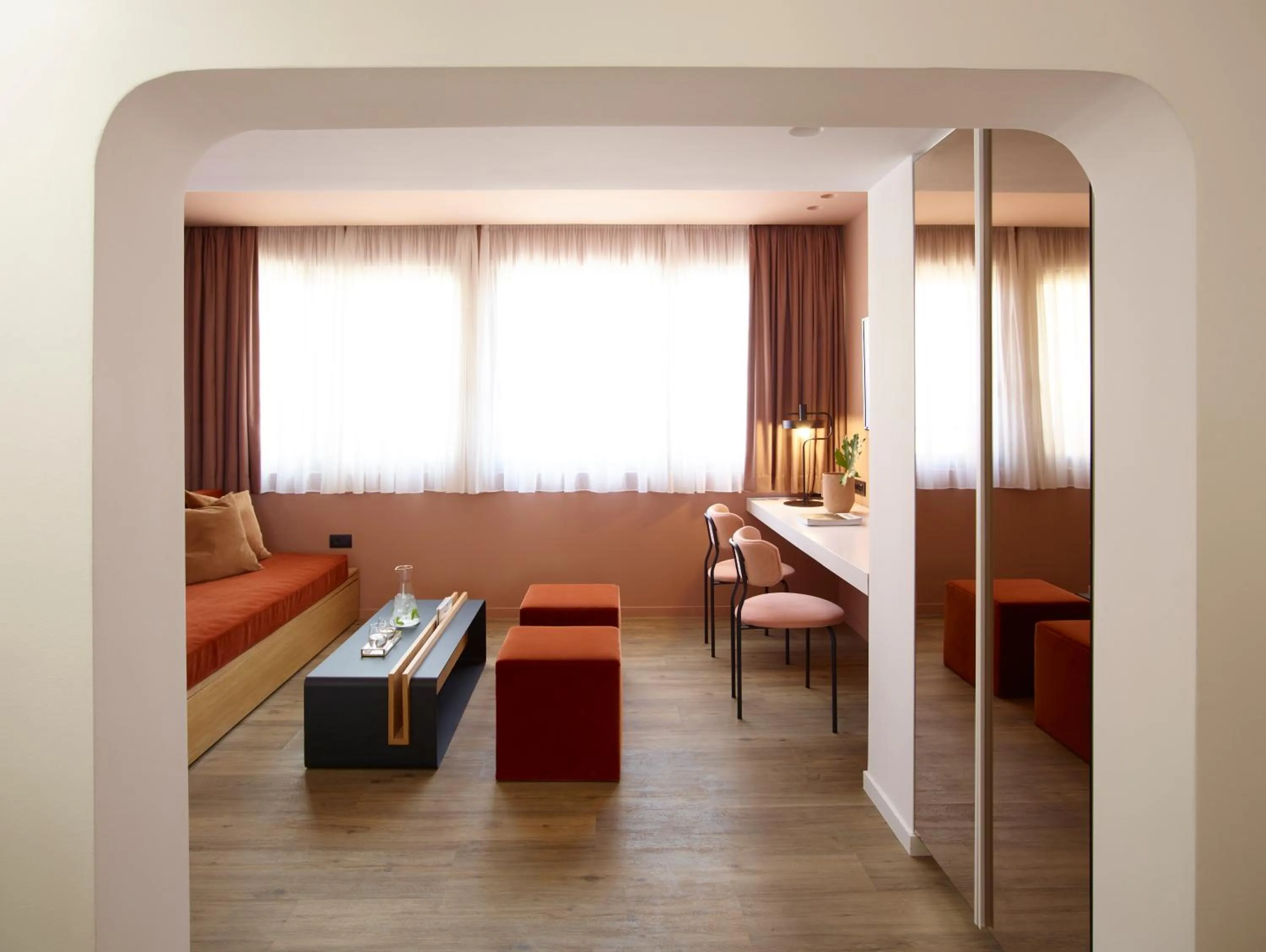 Seating area in The Marblous Athens