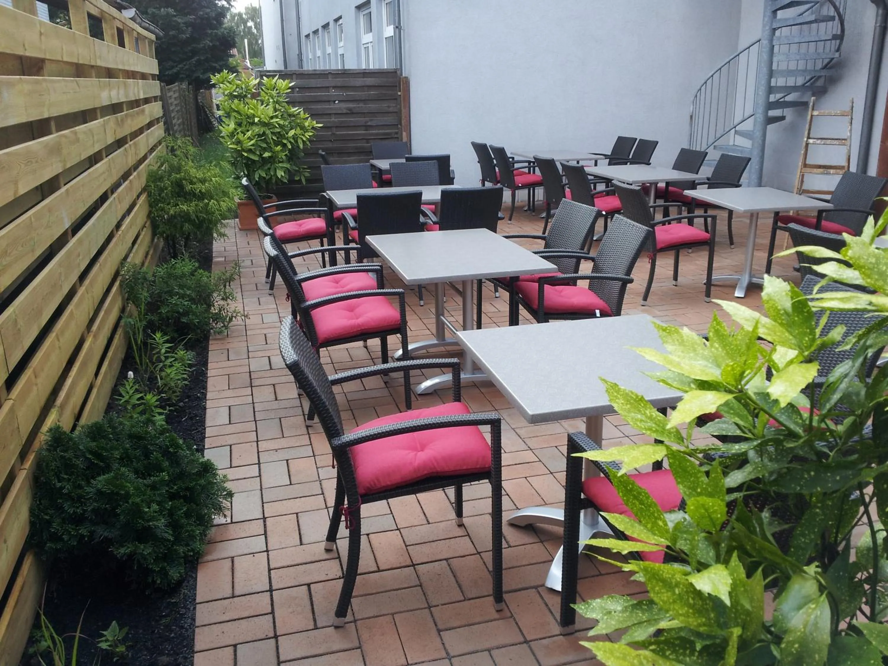 Balcony/Terrace in Trip Inn Kongresshotel Frankfurt-Rodgau