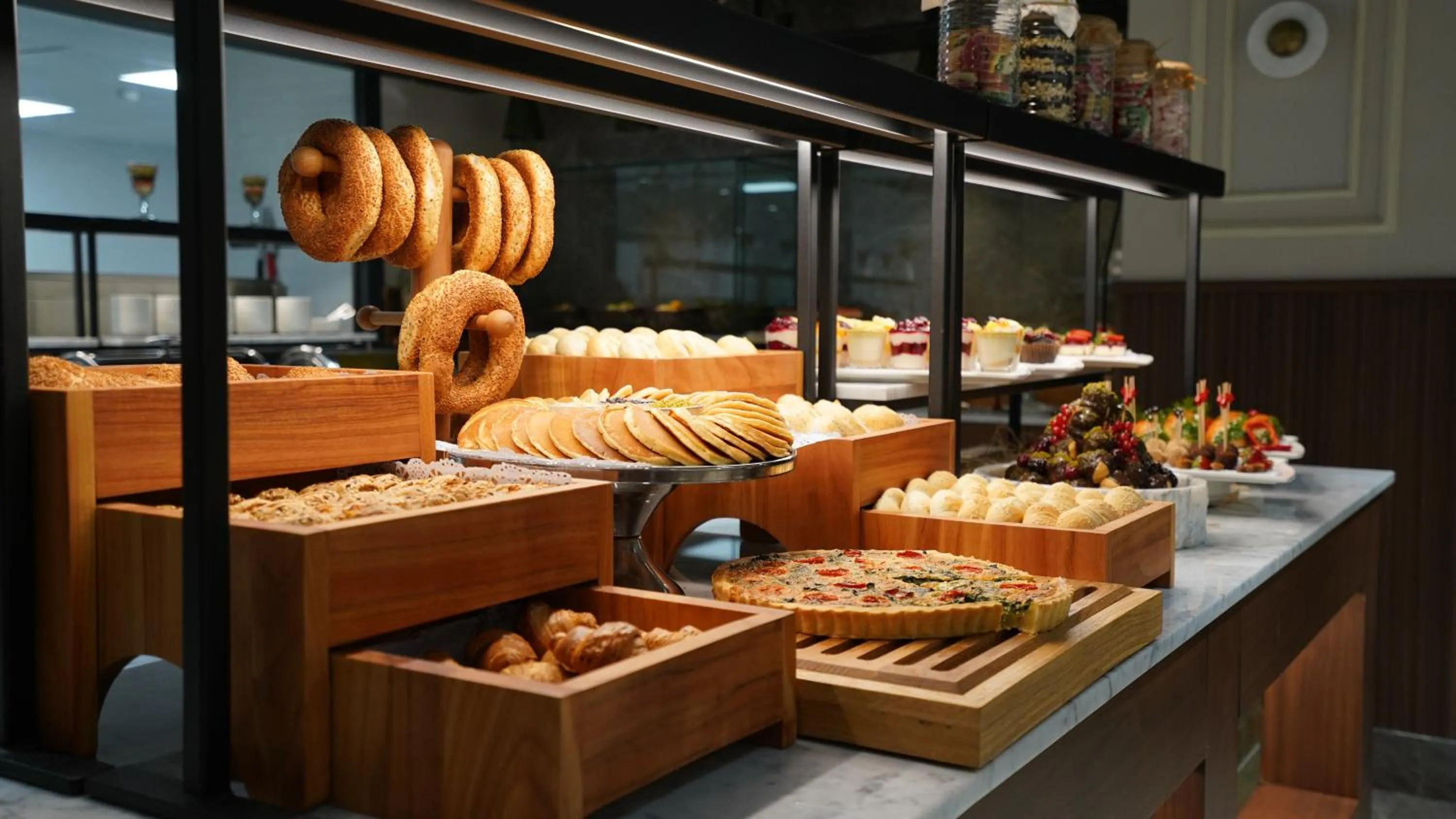 Buffet breakfast in Grand Sirkeci Hotel