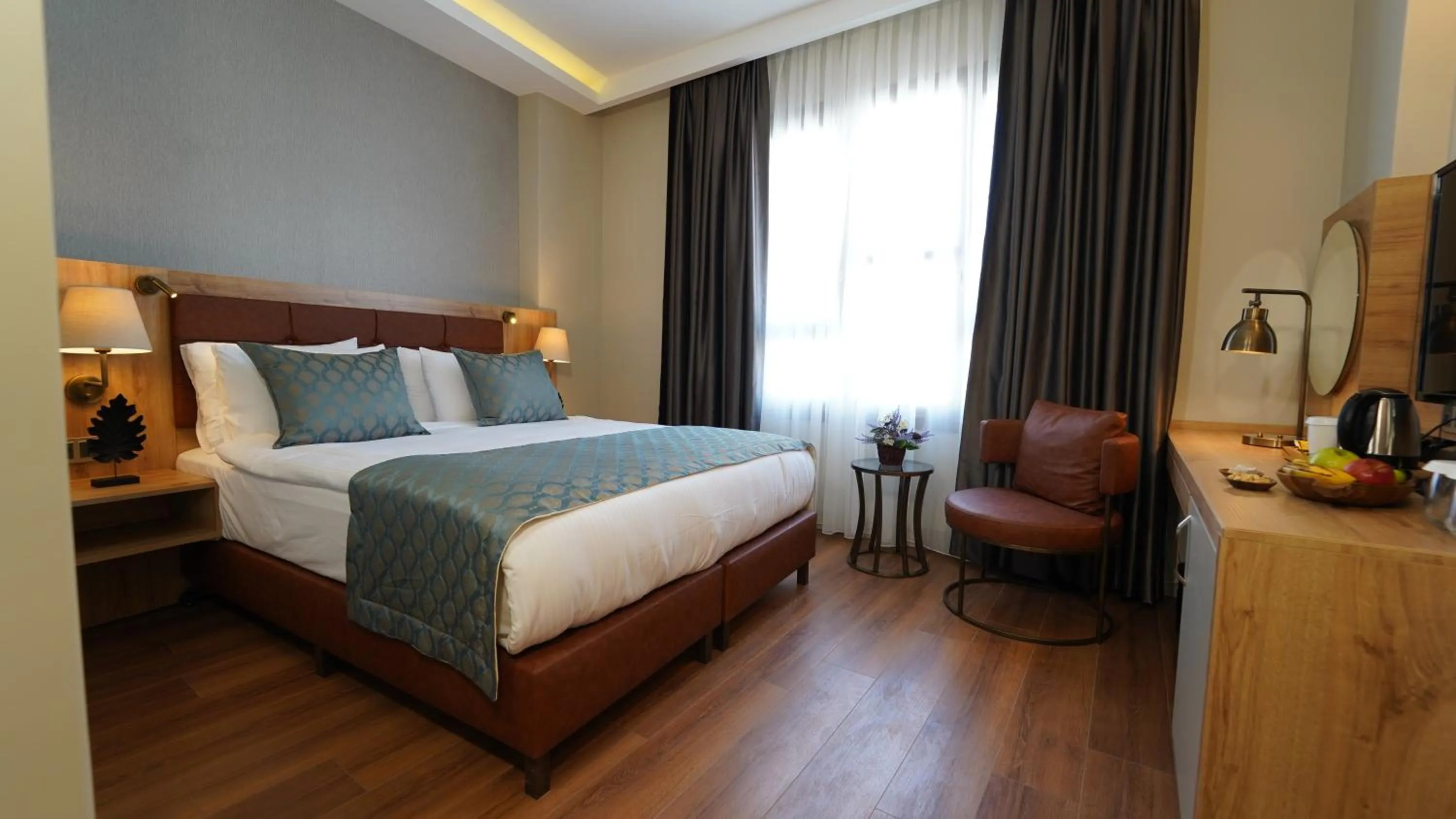 Bed in Grand Sirkeci Hotel