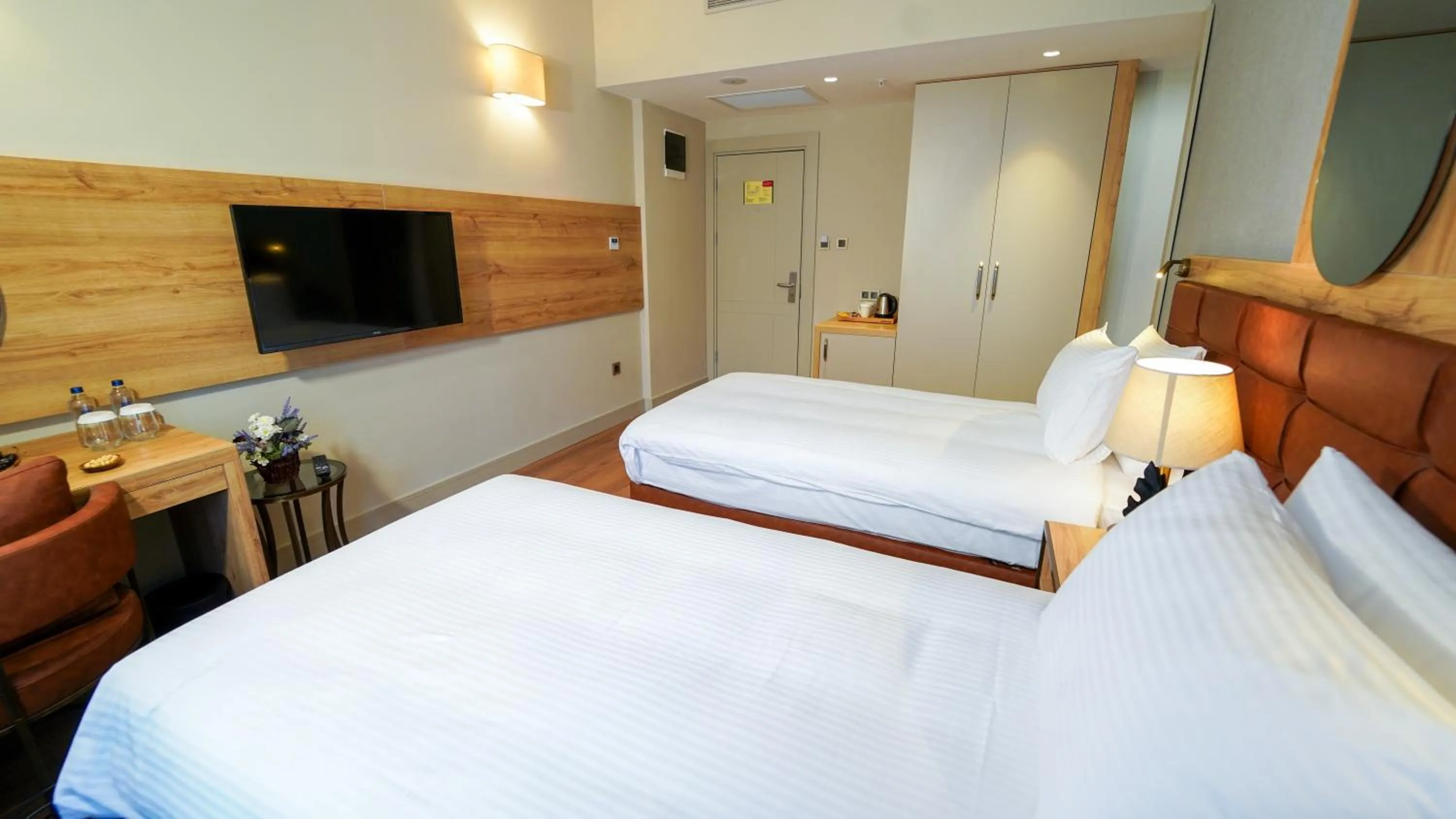 Bed in Grand Sirkeci Hotel