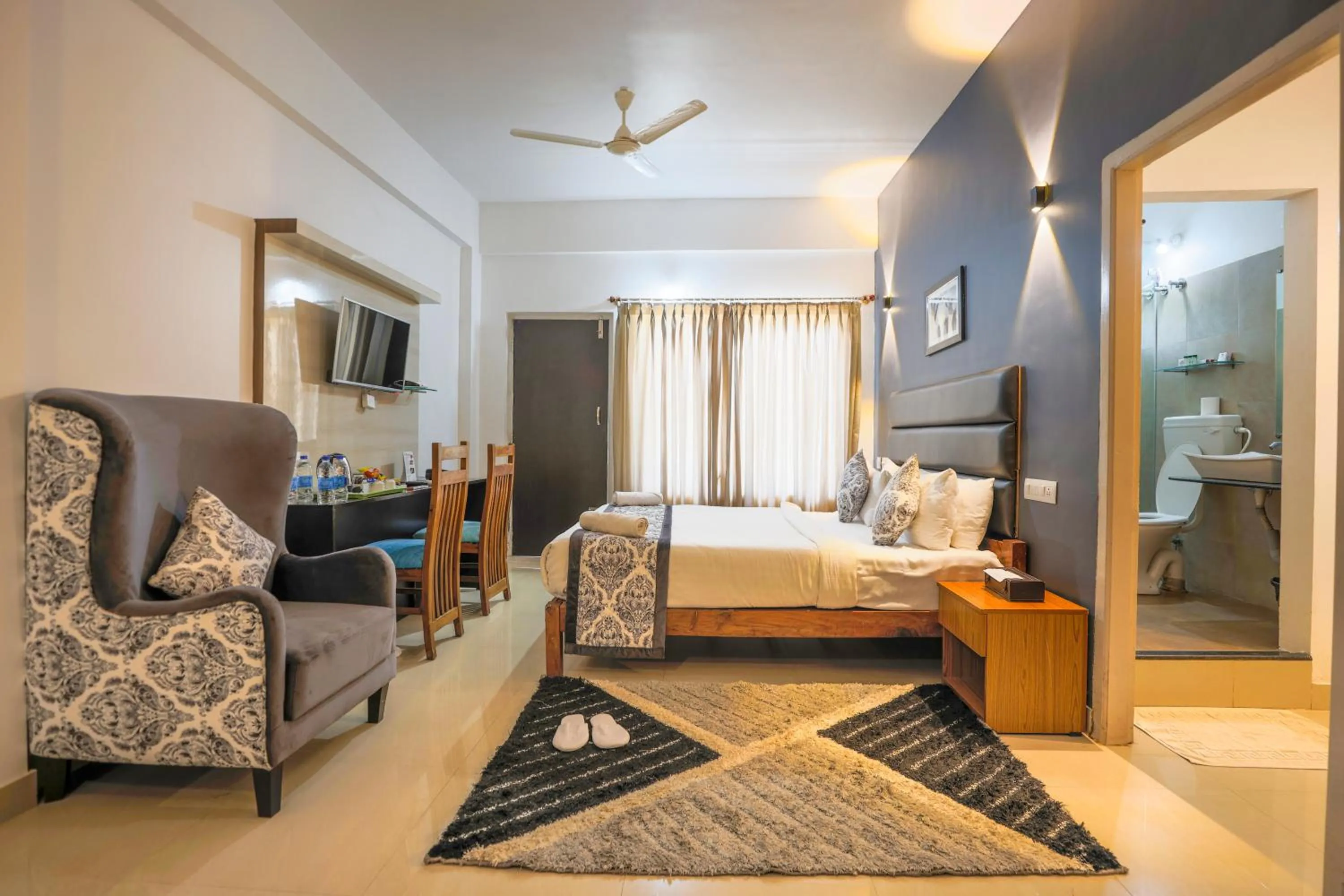 Bedroom in The Blossom Resort - Chikmagalur