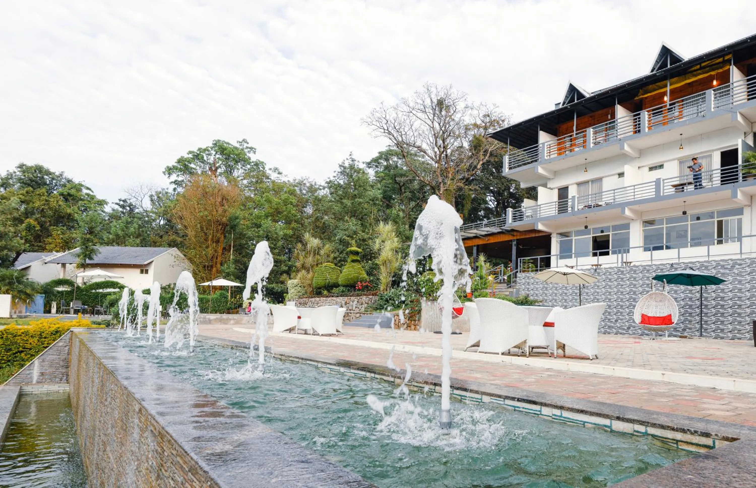 Aqua park in The Blossom Resort - Chikmagalur