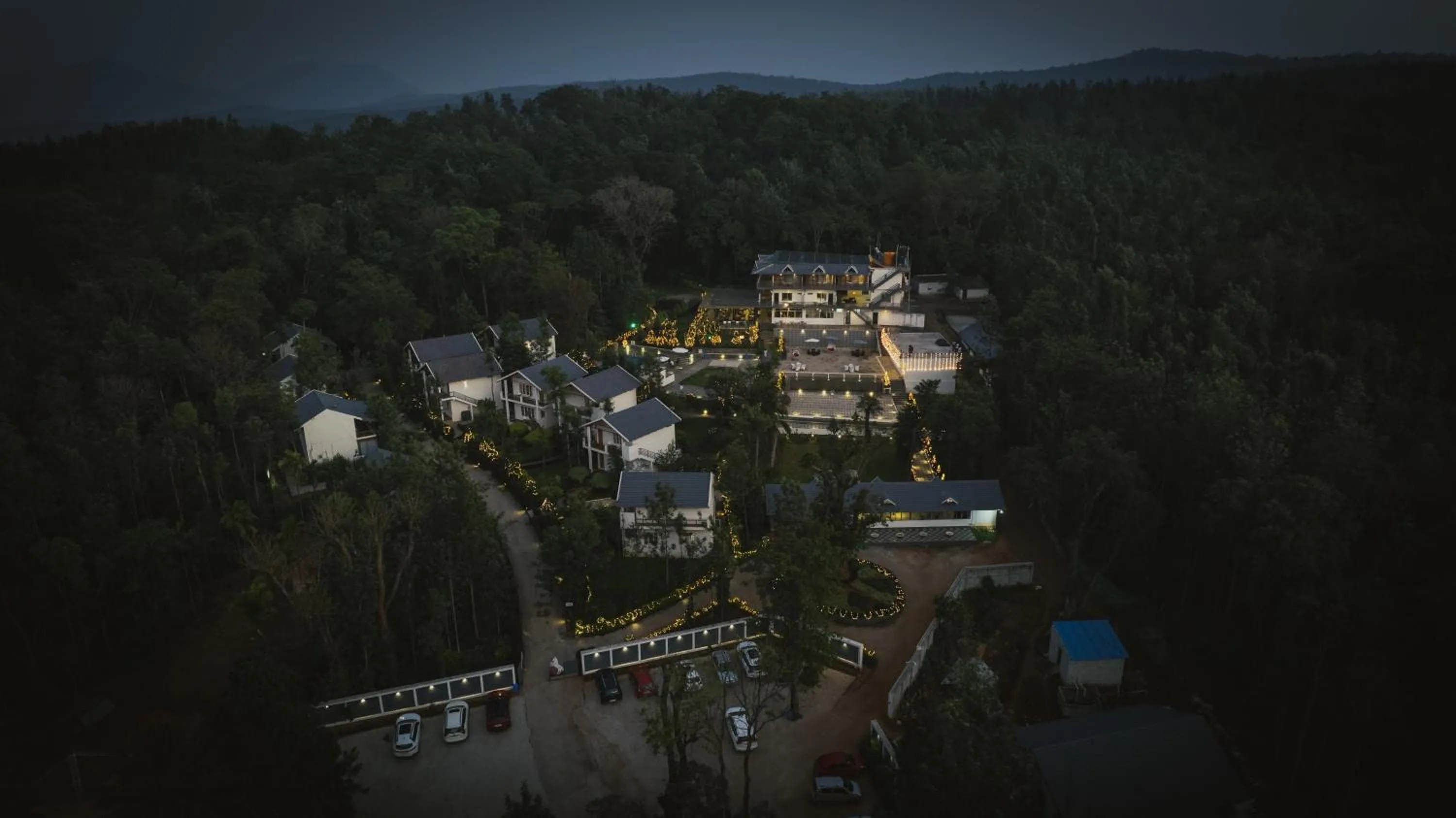 Bird's eye view in The Blossom Resort - Chikmagalur
