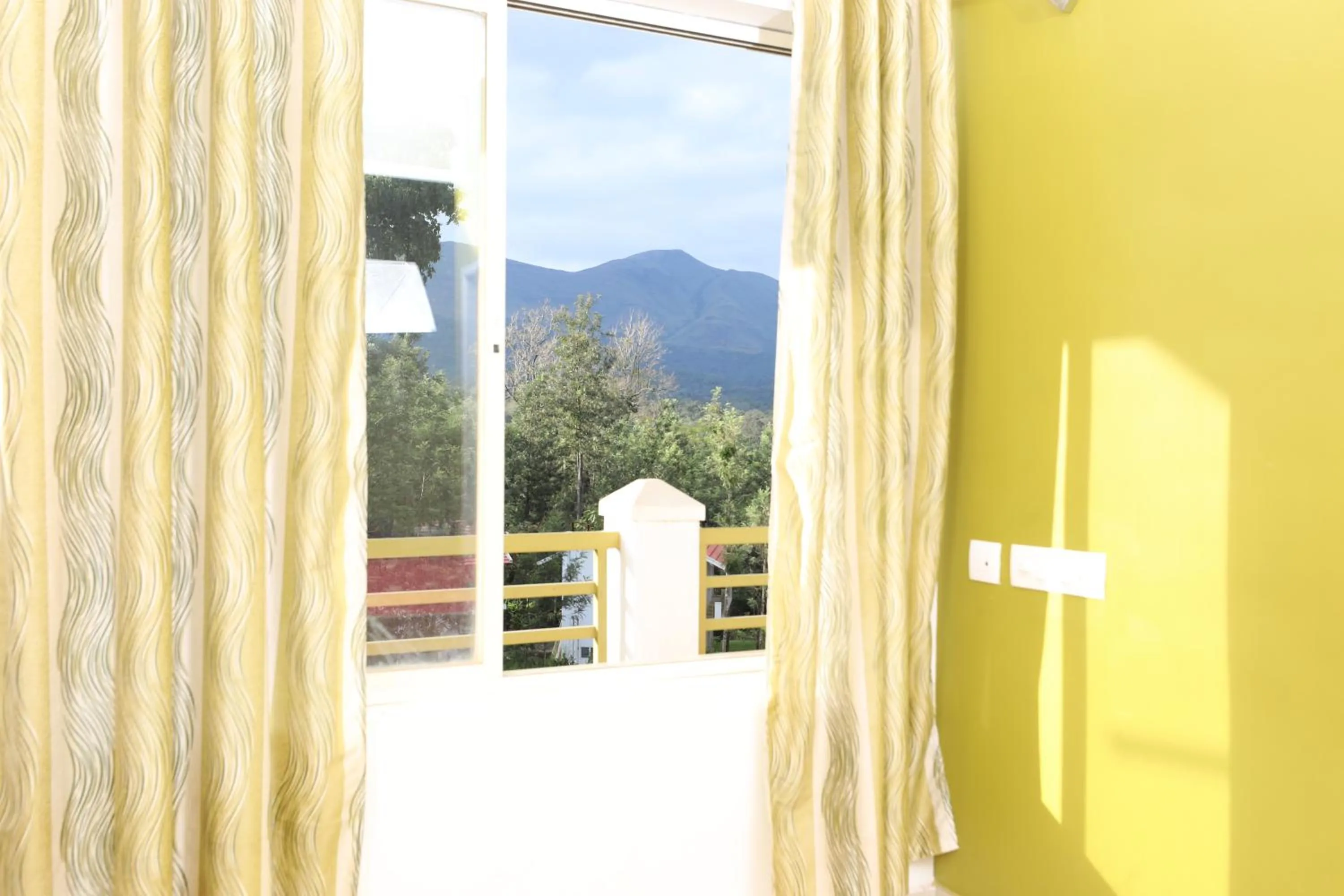 Mountain view in The Blossom Resort - Chikmagalur