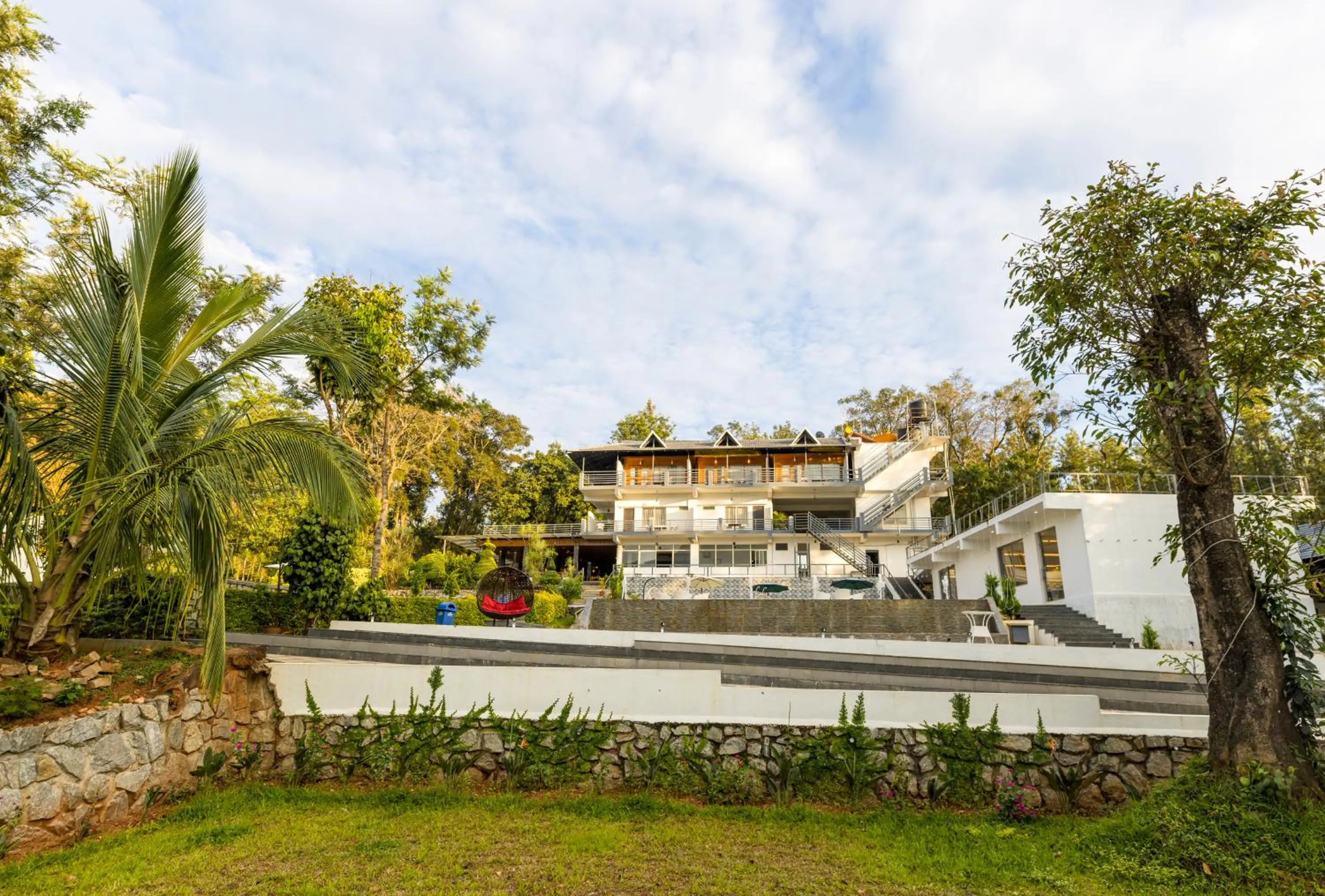 Facade/entrance in The Blossom Resort - Chikmagalur