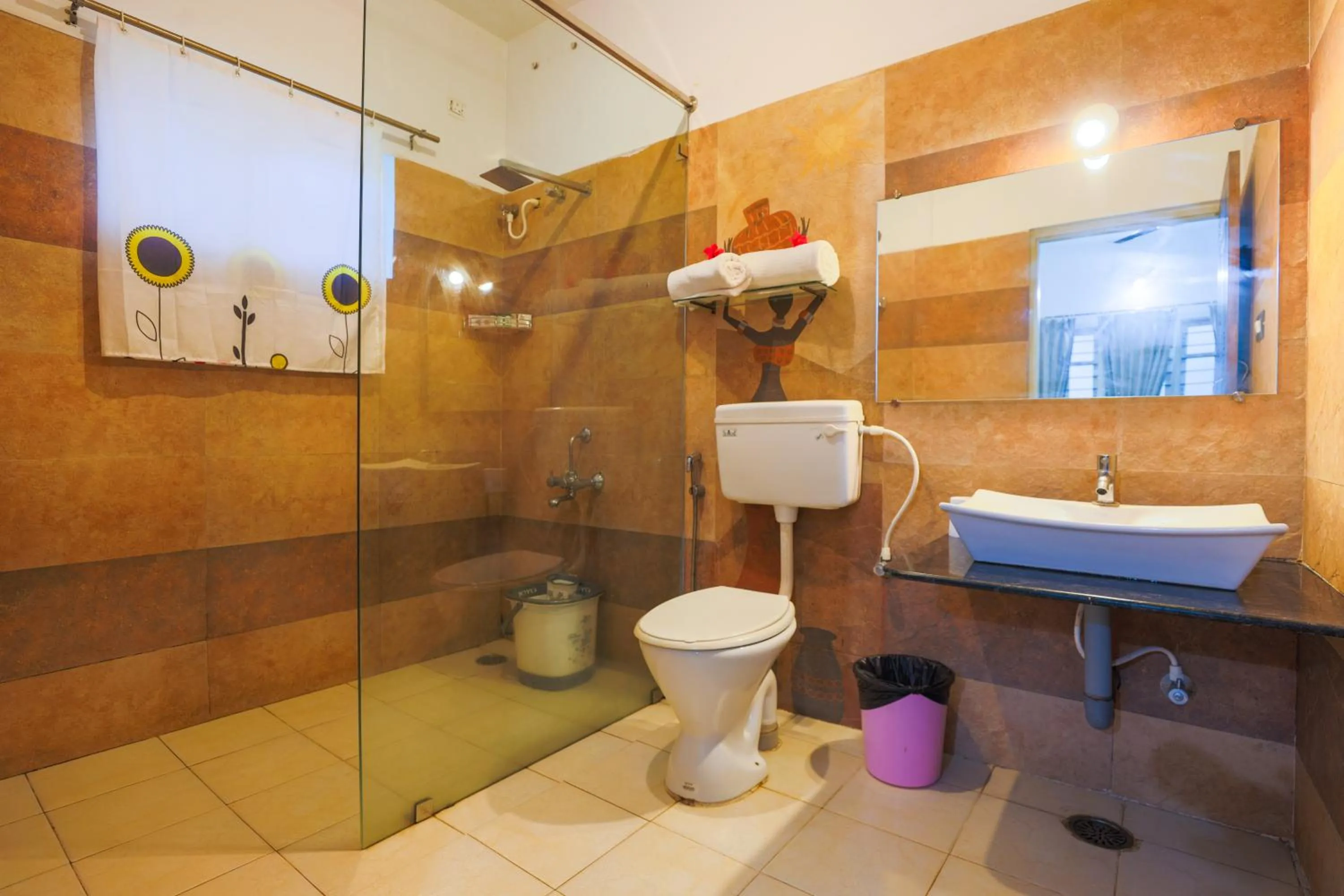 Bathroom in The Blossom Resort - Chikmagalur