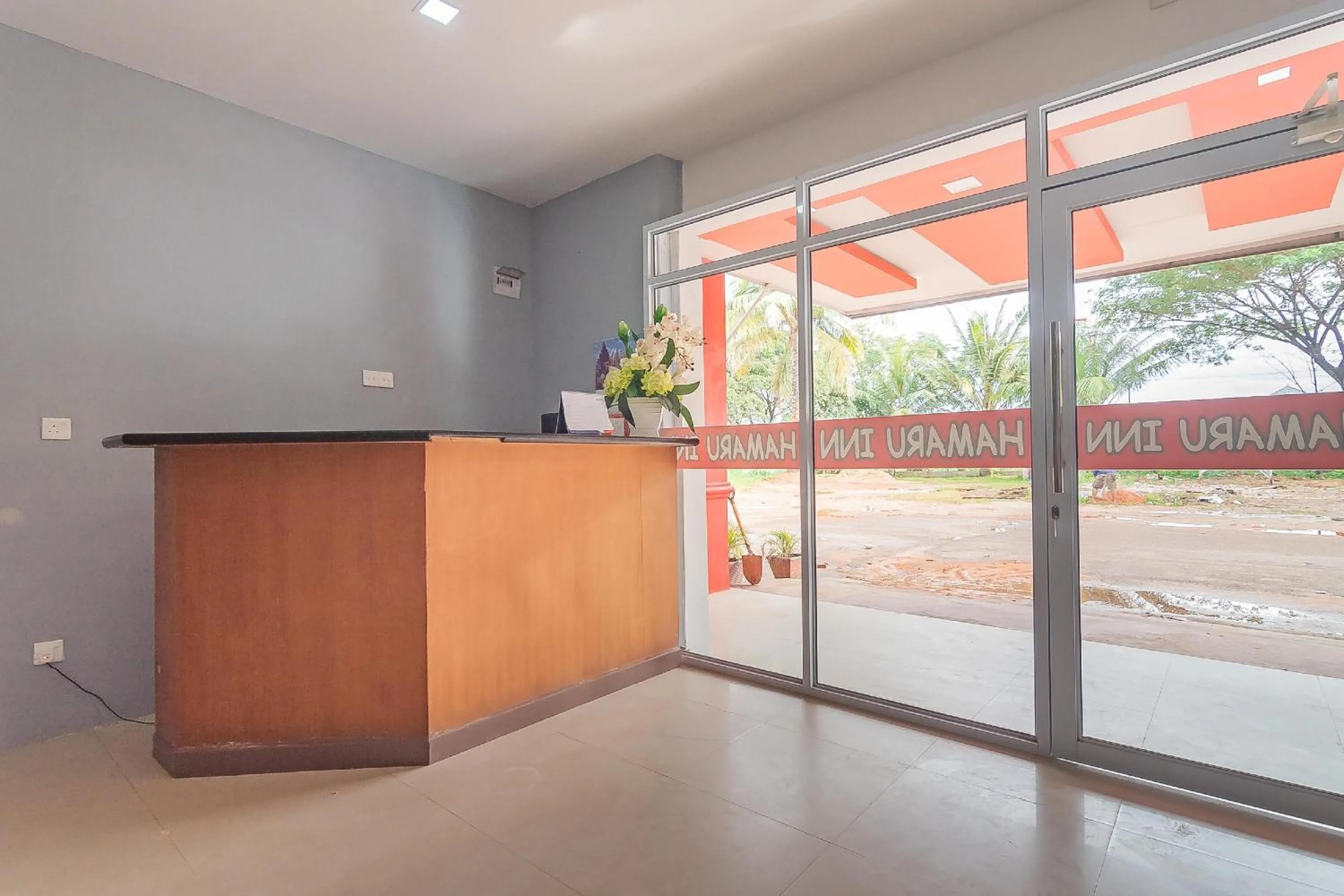 Lobby or reception in RedDoorz @ Pasar Melayu Sagulung Batam