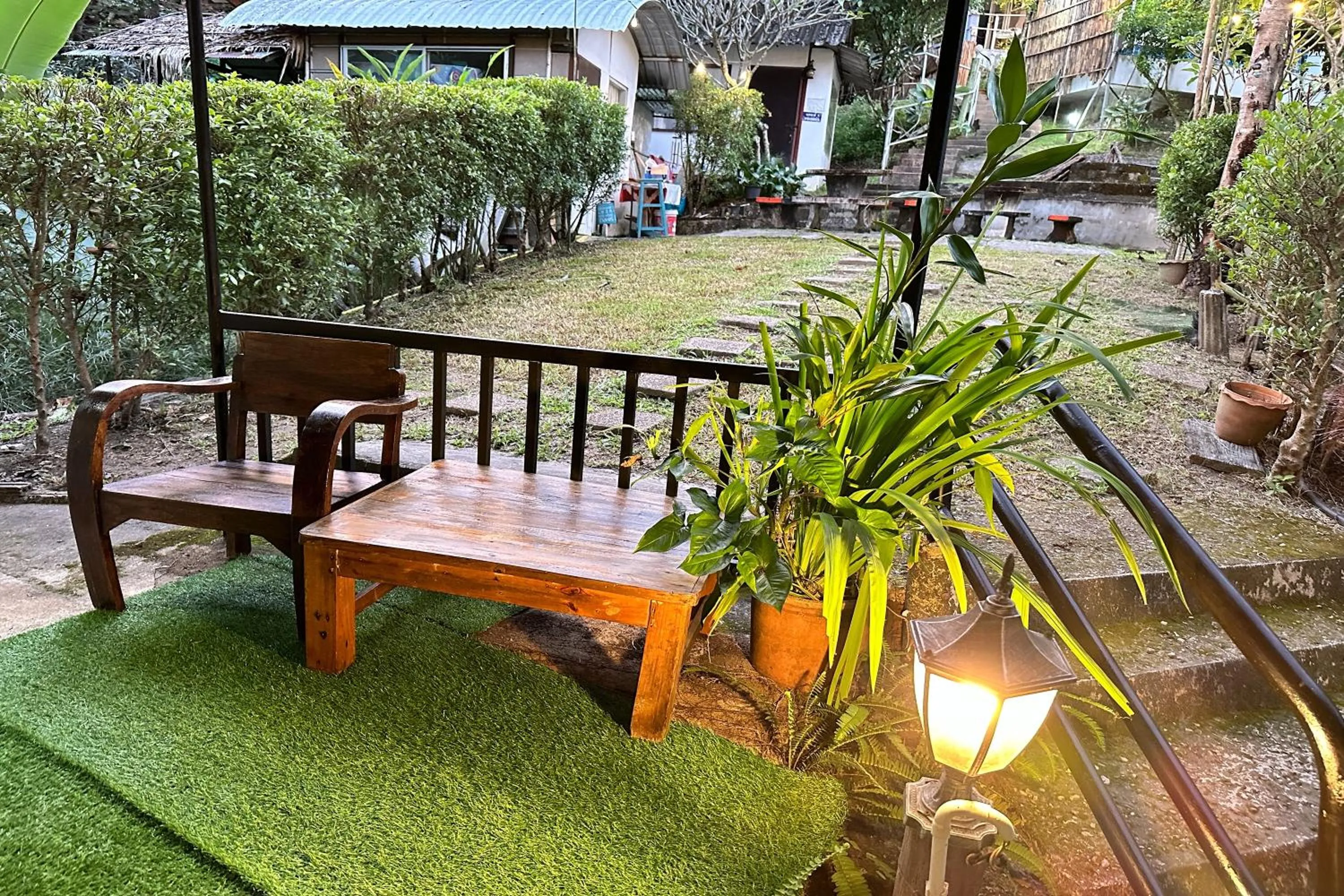 Patio in Baansuan Chomchun