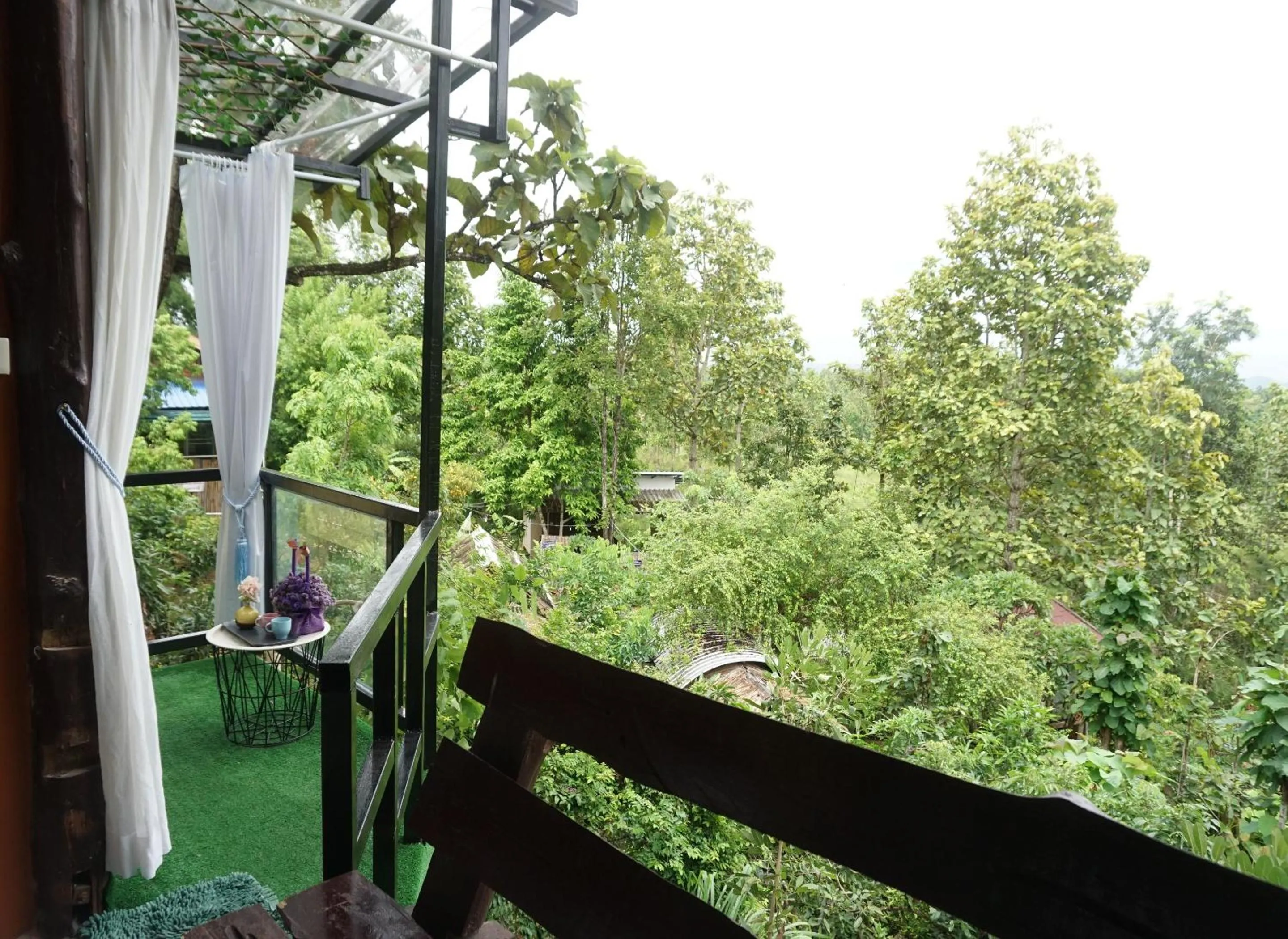 Bedroom in Baansuan Chomchun