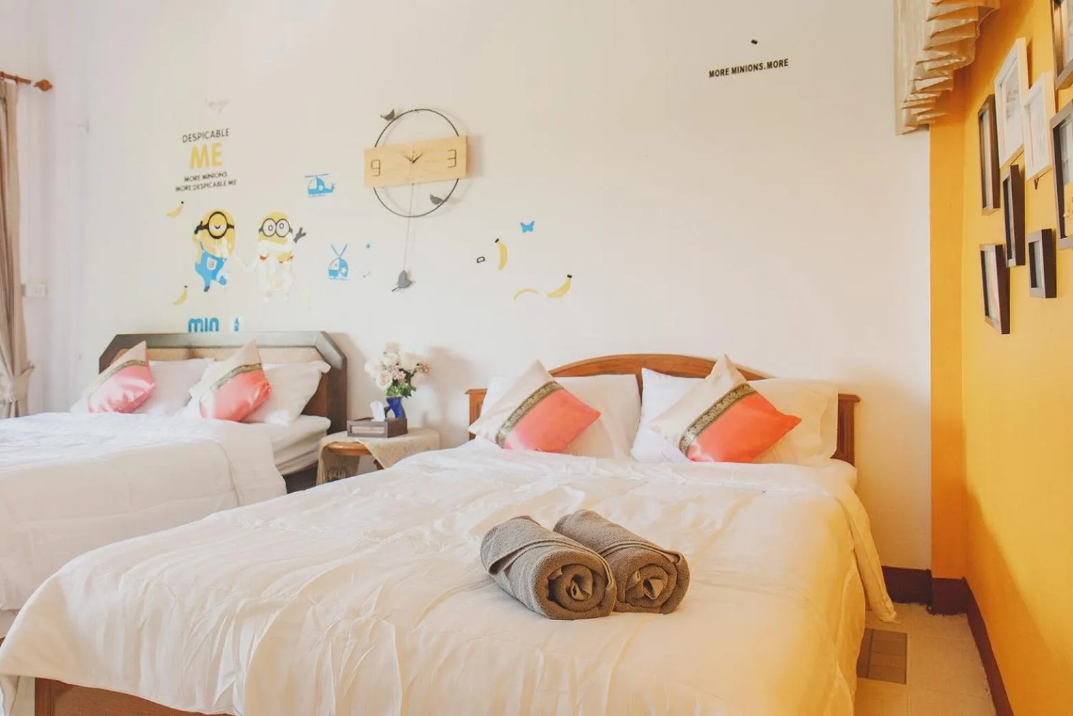 Bedroom, Bed in Baansuan Chomchun