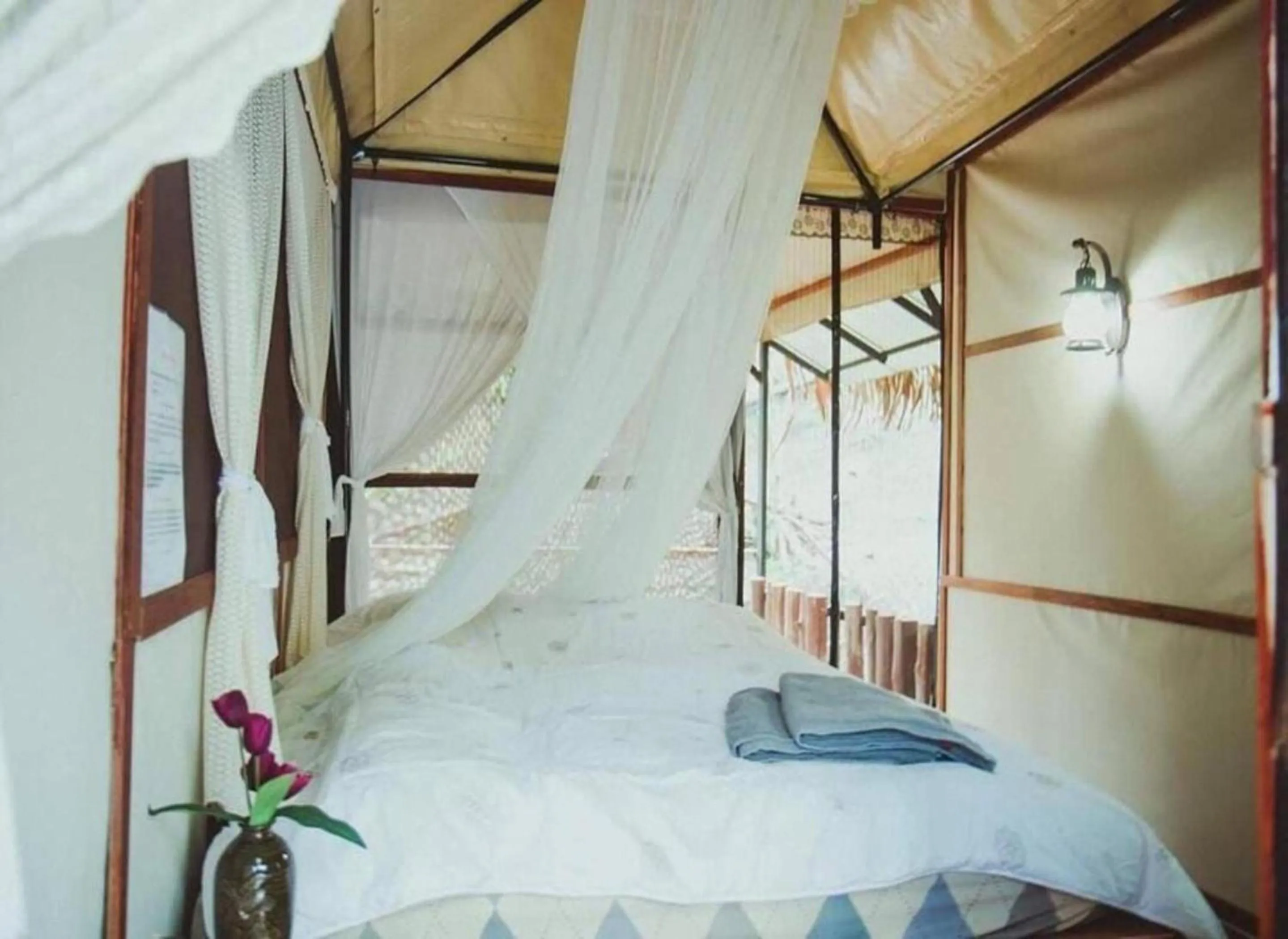 Bedroom, Bed in Baansuan Chomchun