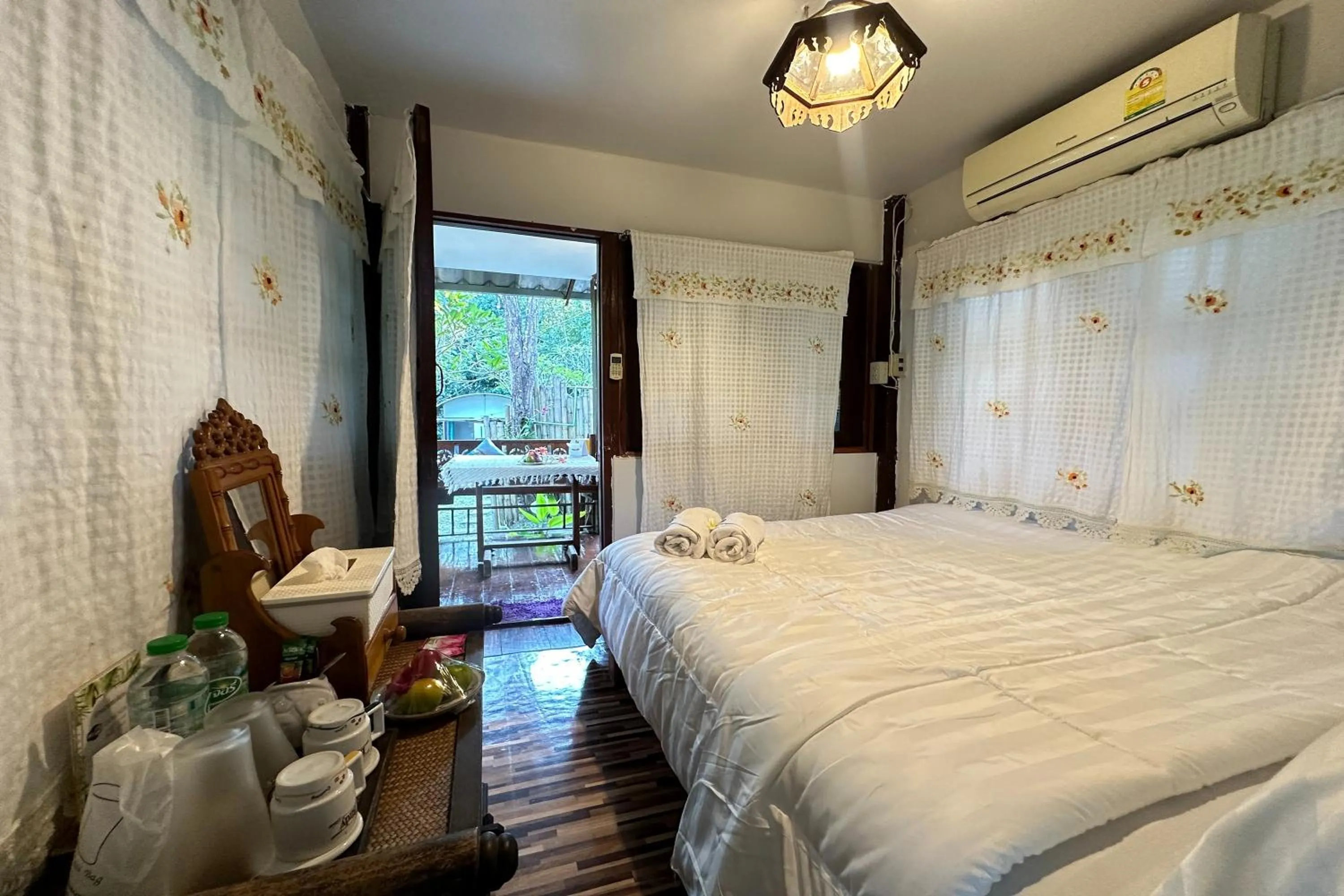 Bedroom, Bed in Baansuan Chomchun
