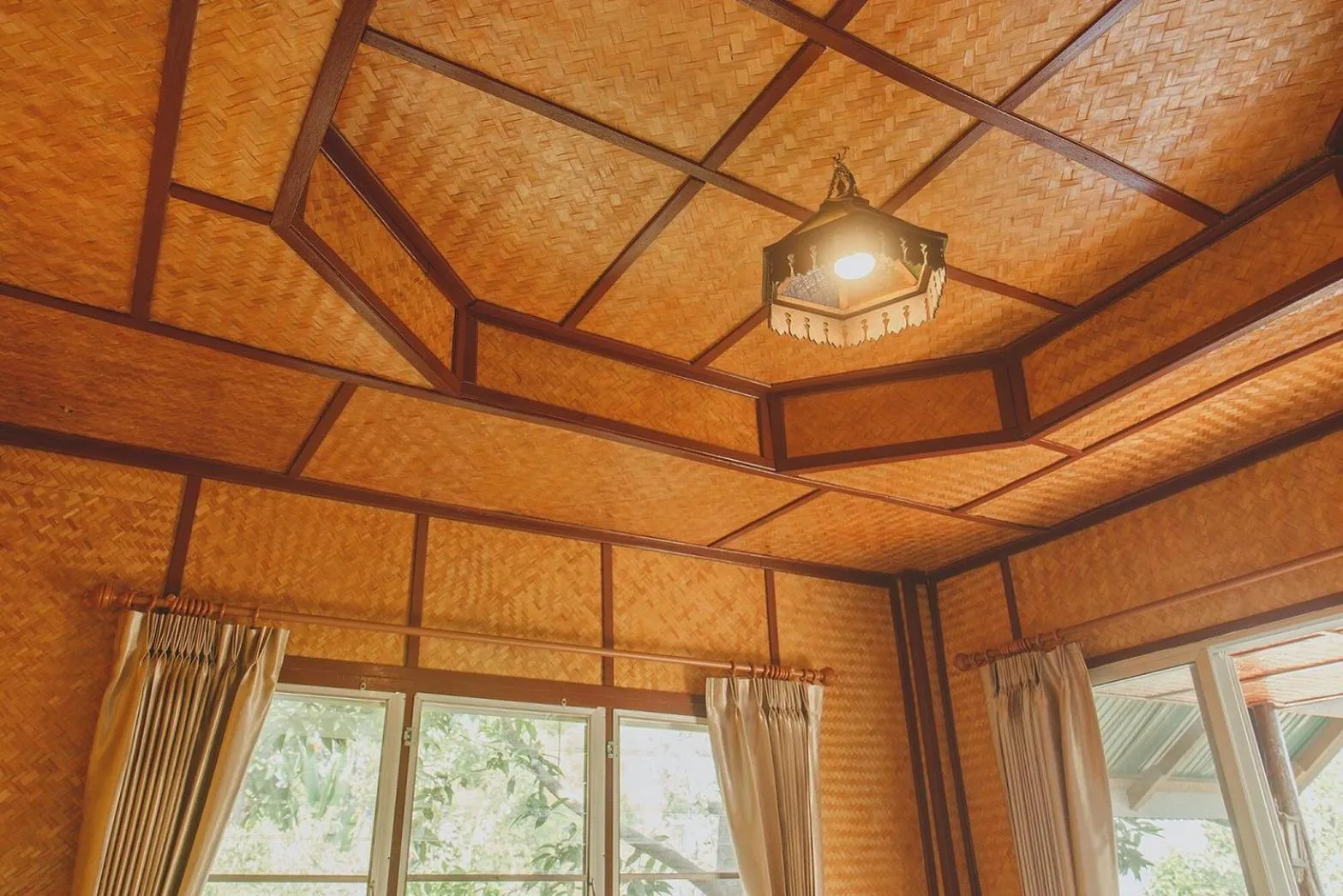 Bedroom in Baansuan Chomchun