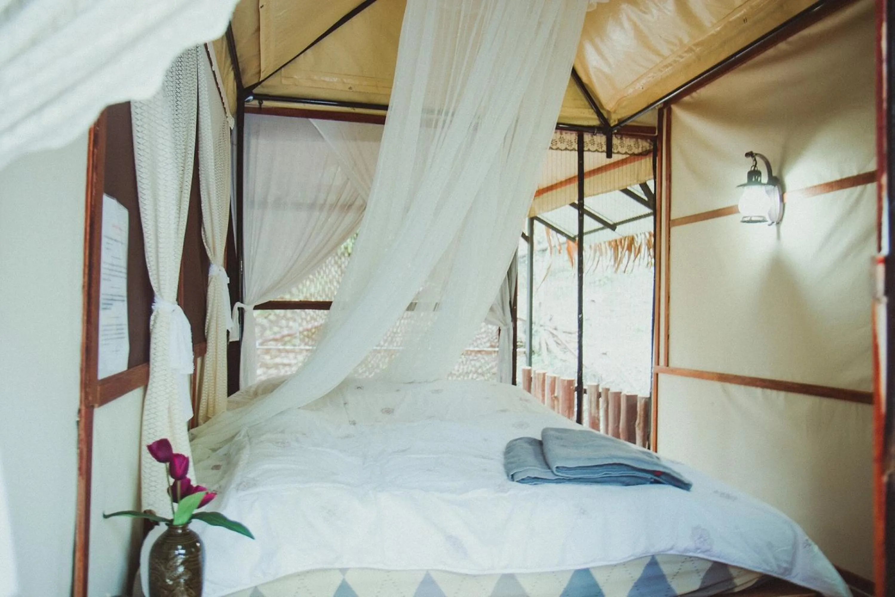 Bedroom, Bed in Baansuan Chomchun