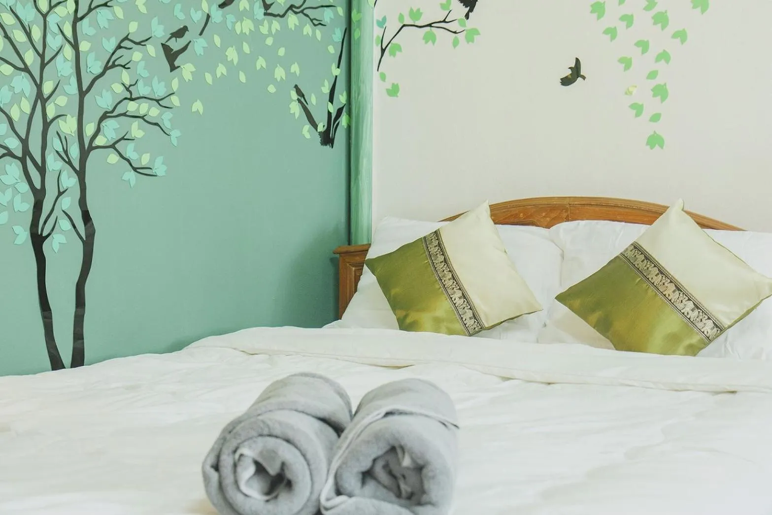 Bedroom, Bed in Baansuan Chomchun