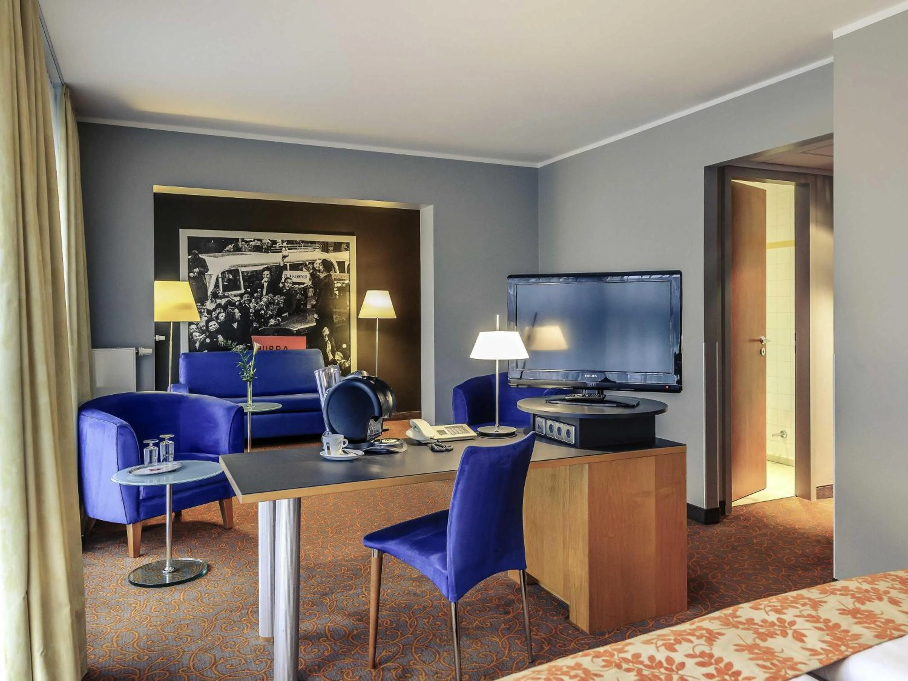 Bedroom in Mercure Hotel & Residenz Berlin Checkpoint Charlie