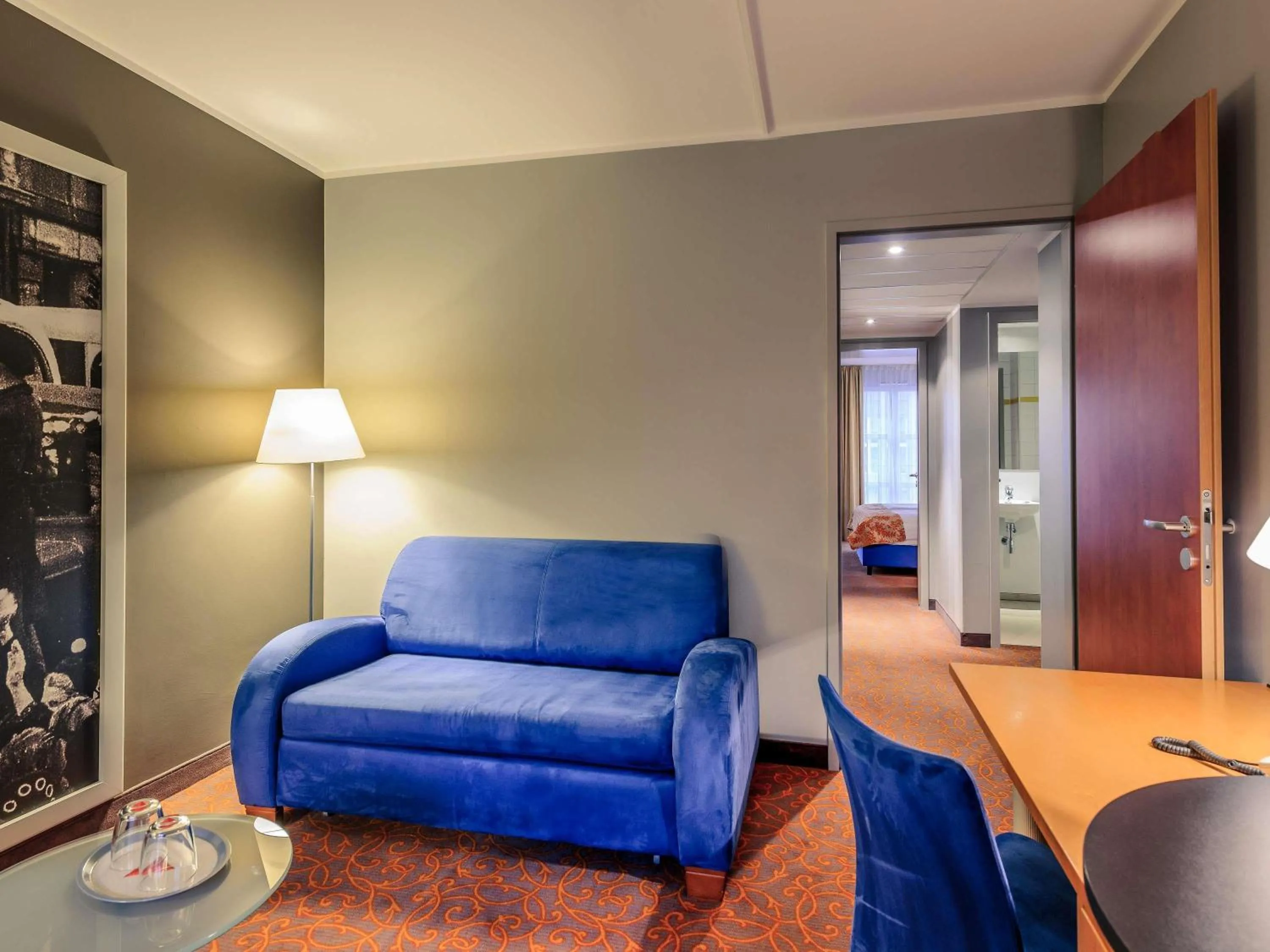 Bedroom in Mercure Hotel & Residenz Berlin Checkpoint Charlie