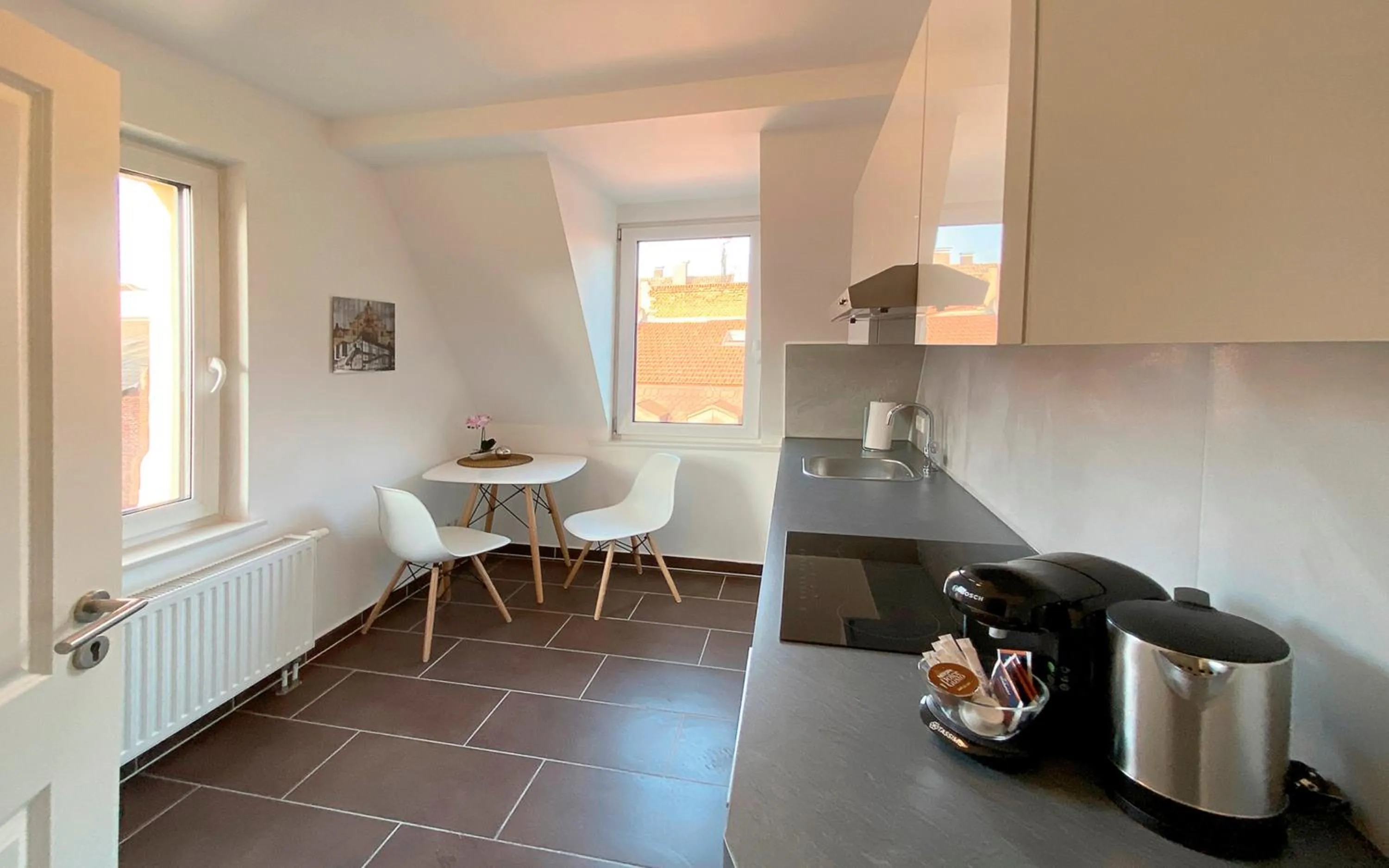 Dining area in Nurban Apartments City Nürnberg