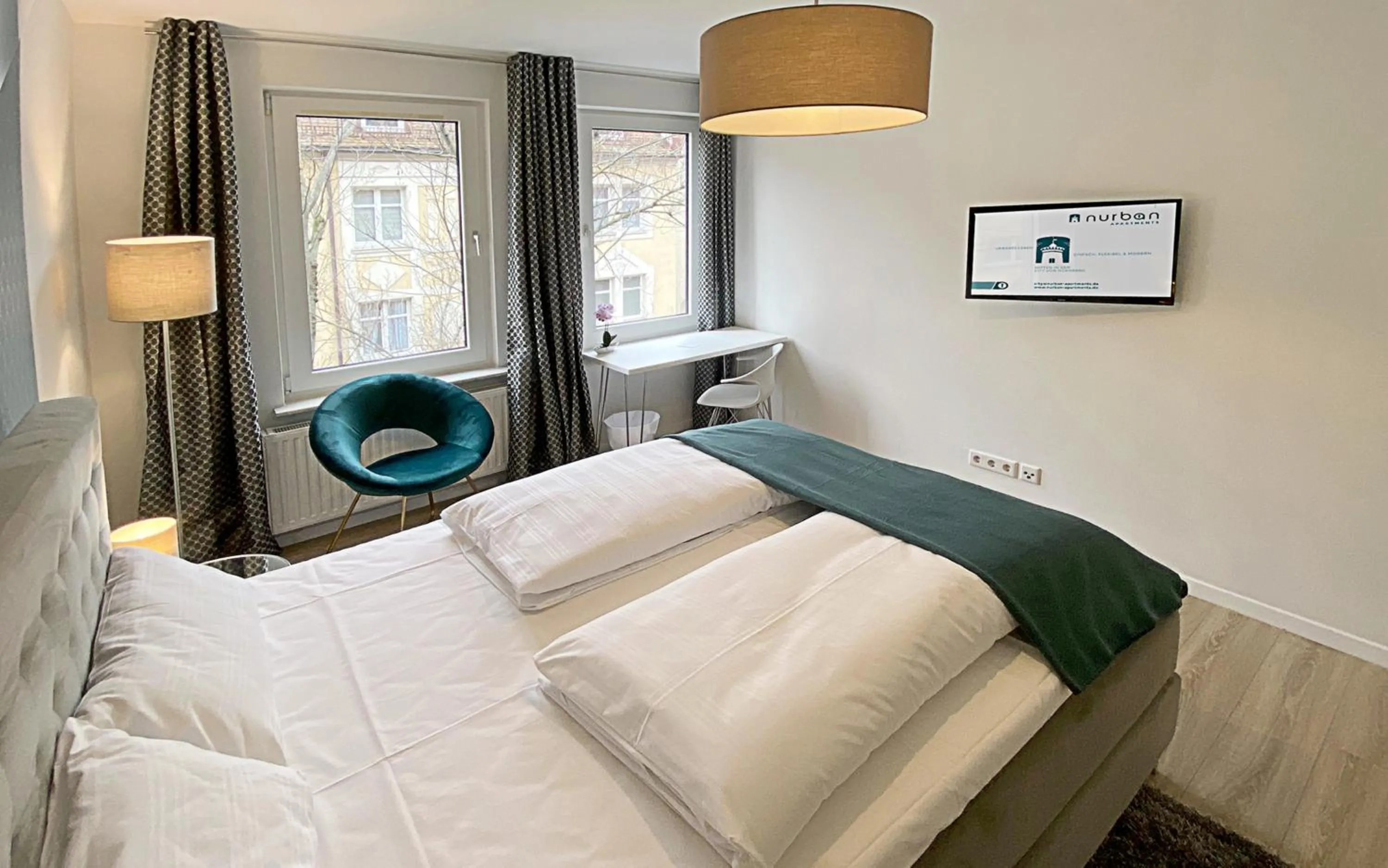 Photo of the whole room, Bed in Nurban Apartments City Nürnberg