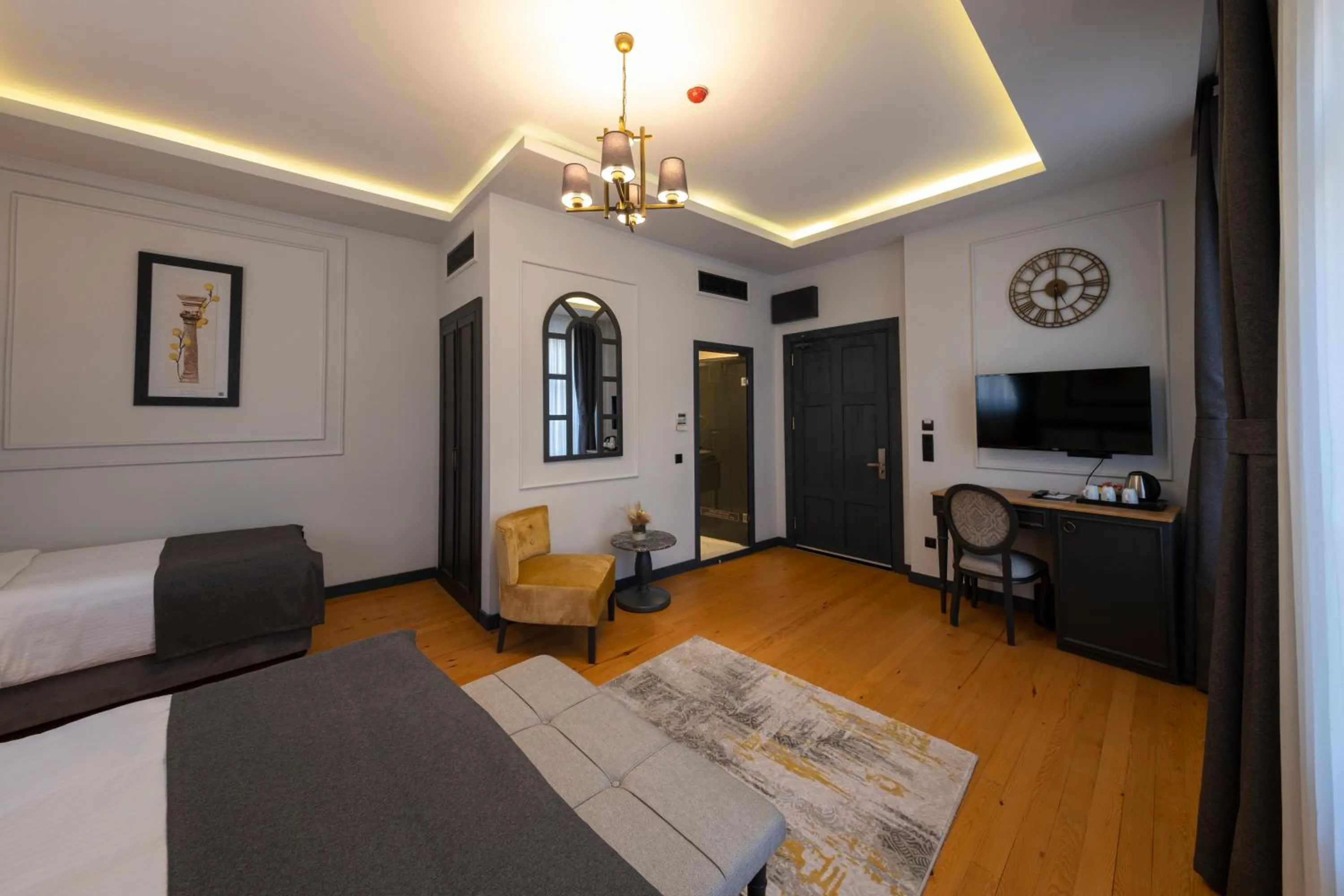 Coffee/tea facilities, Bed in Ferman Port Hotel - Special Category