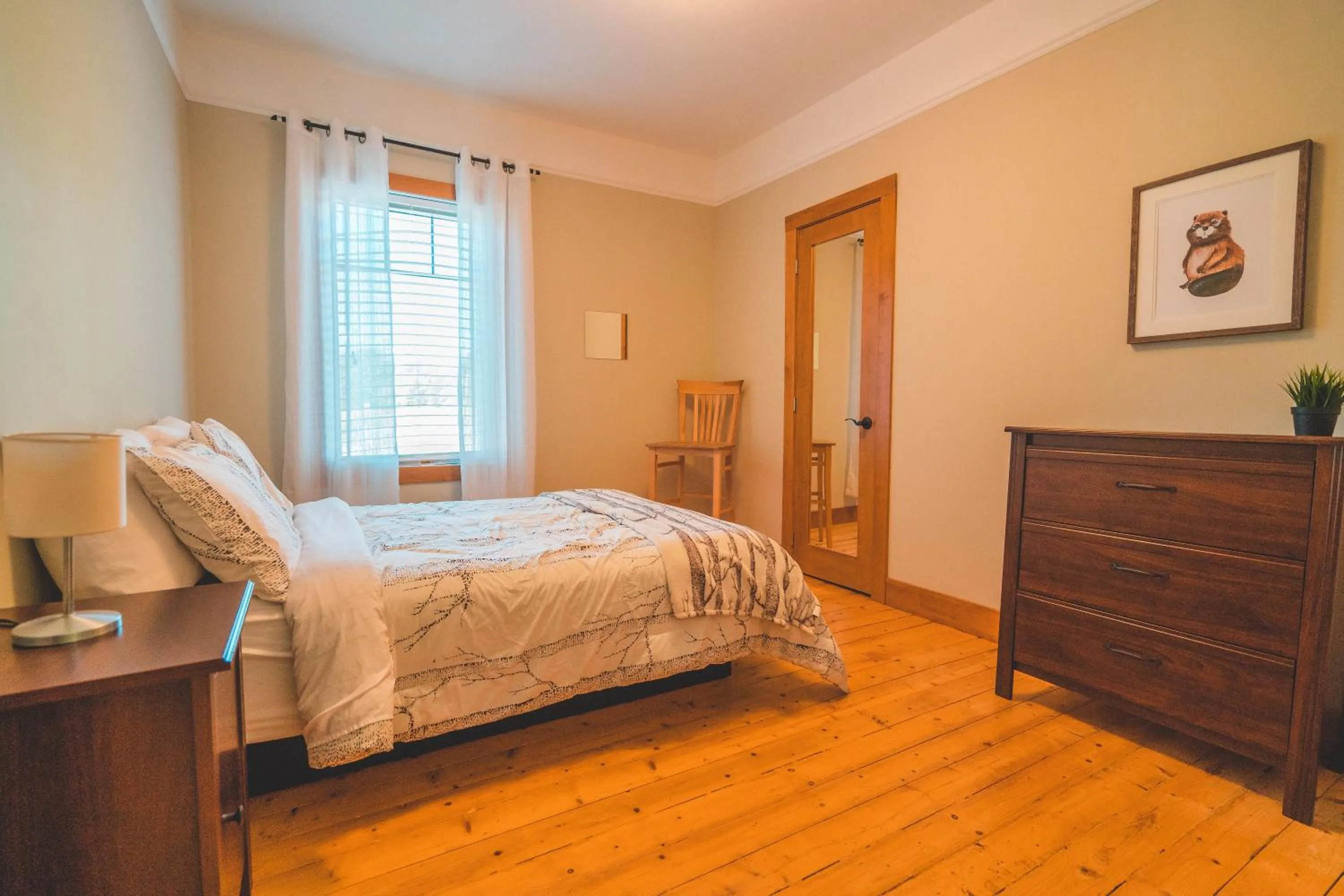 Bed in Le 2800 du Parc