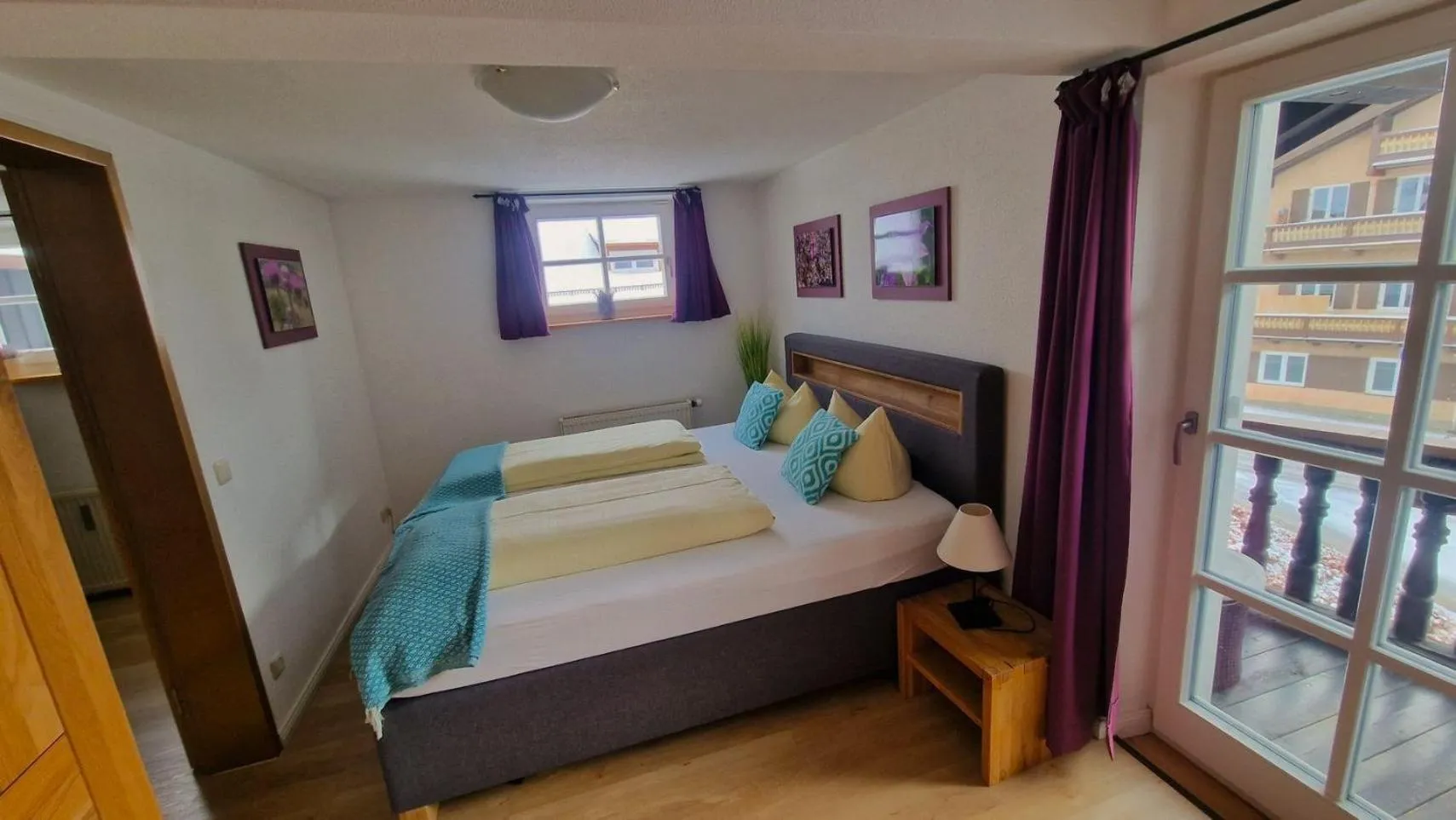 Bedroom, Bed in Hotel Ferienhaus Fux