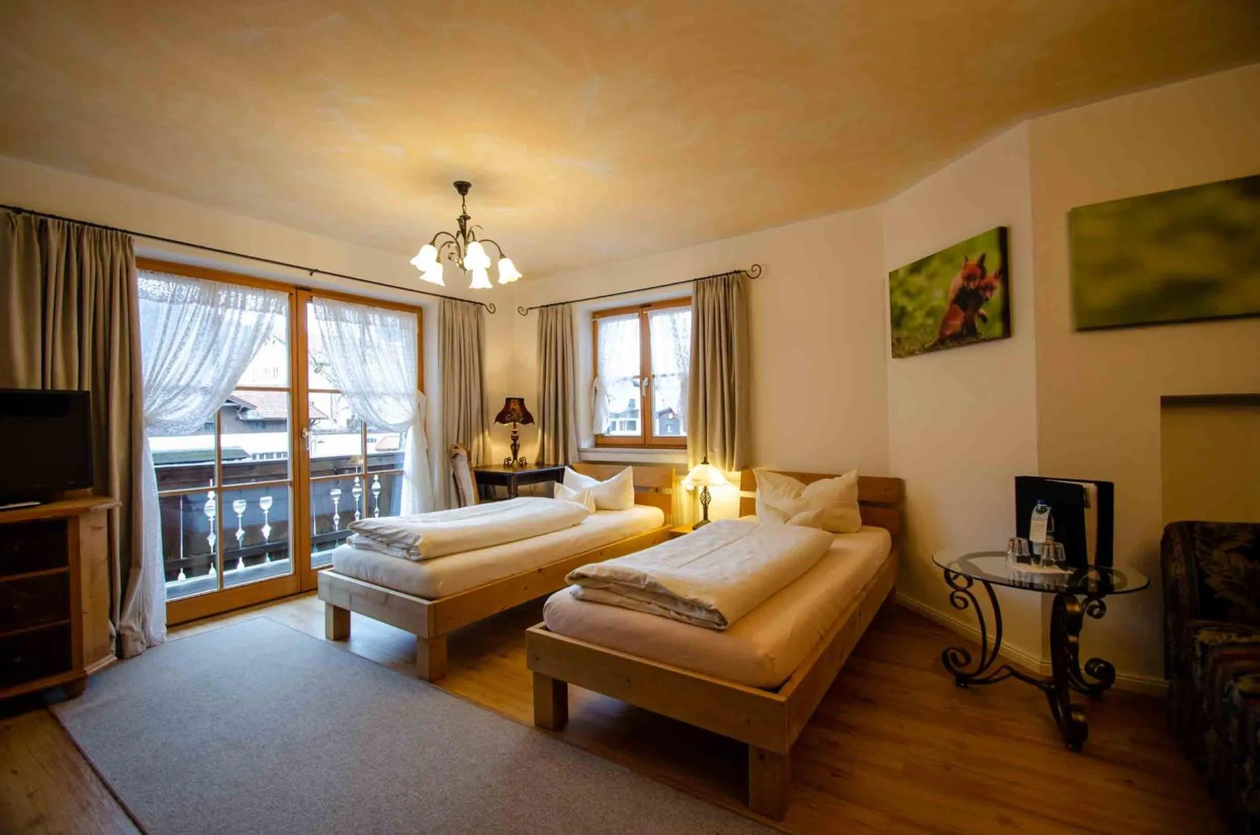 Photo of the whole room, Bed in Hotel Ferienhaus Fux