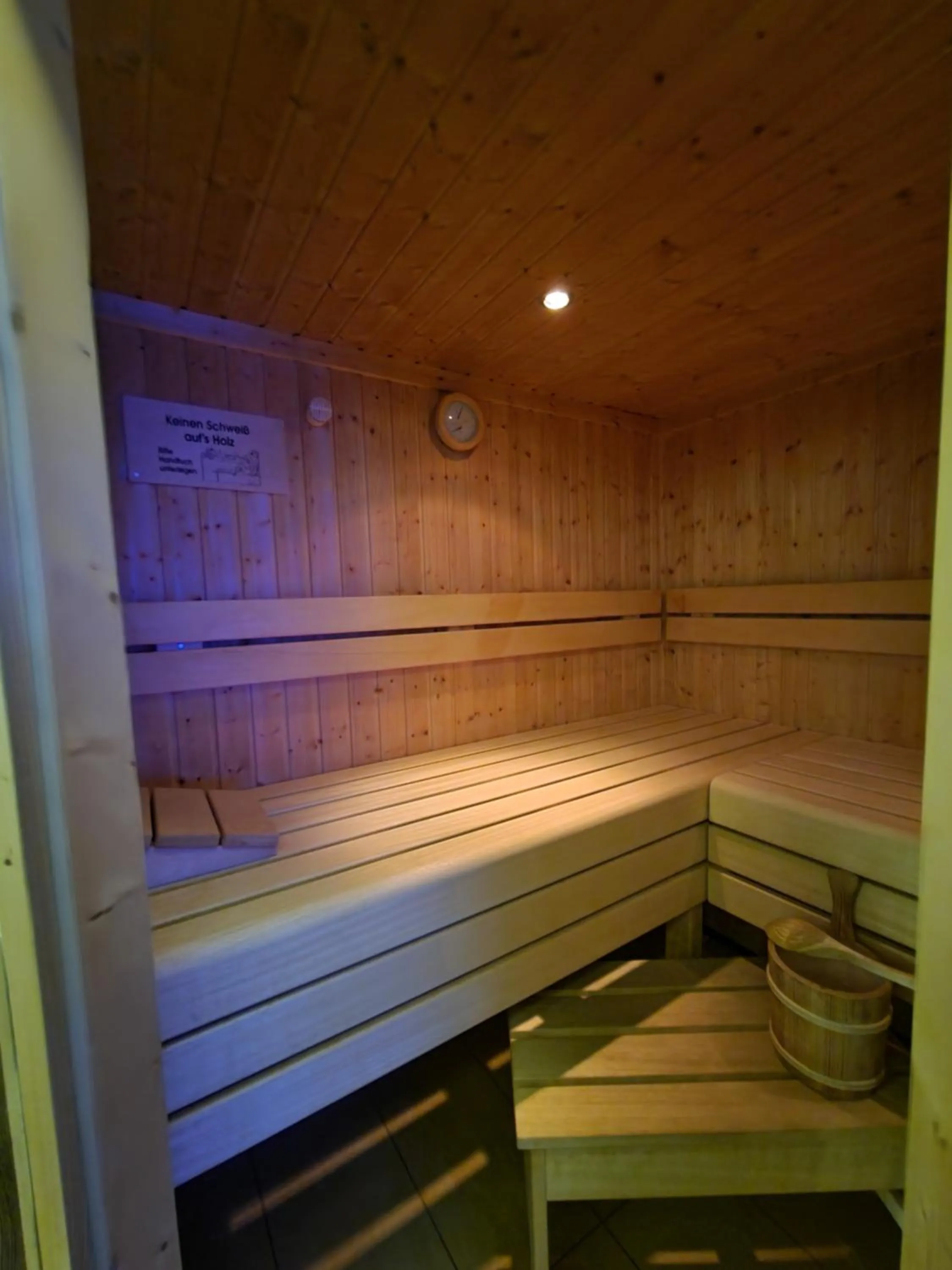 Sauna in Hotel Ferienhaus Fux