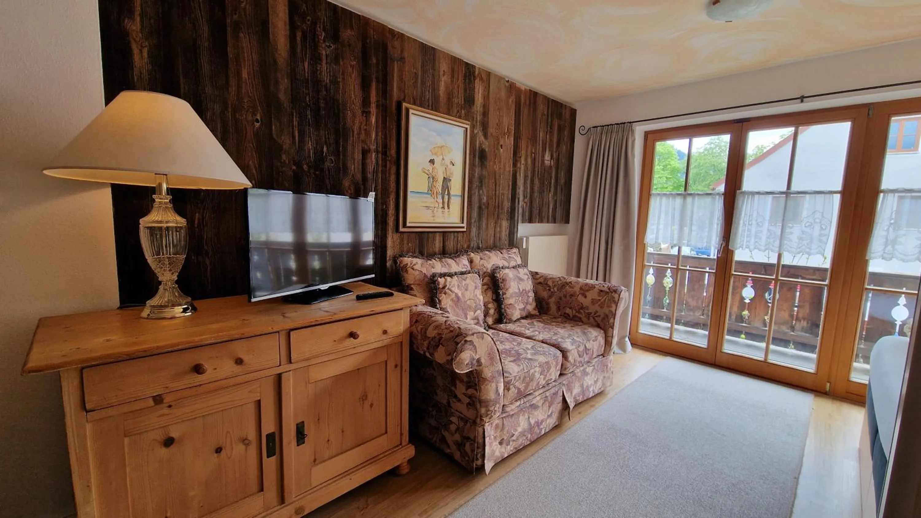 TV and multimedia, Bed in Hotel Ferienhaus Fux