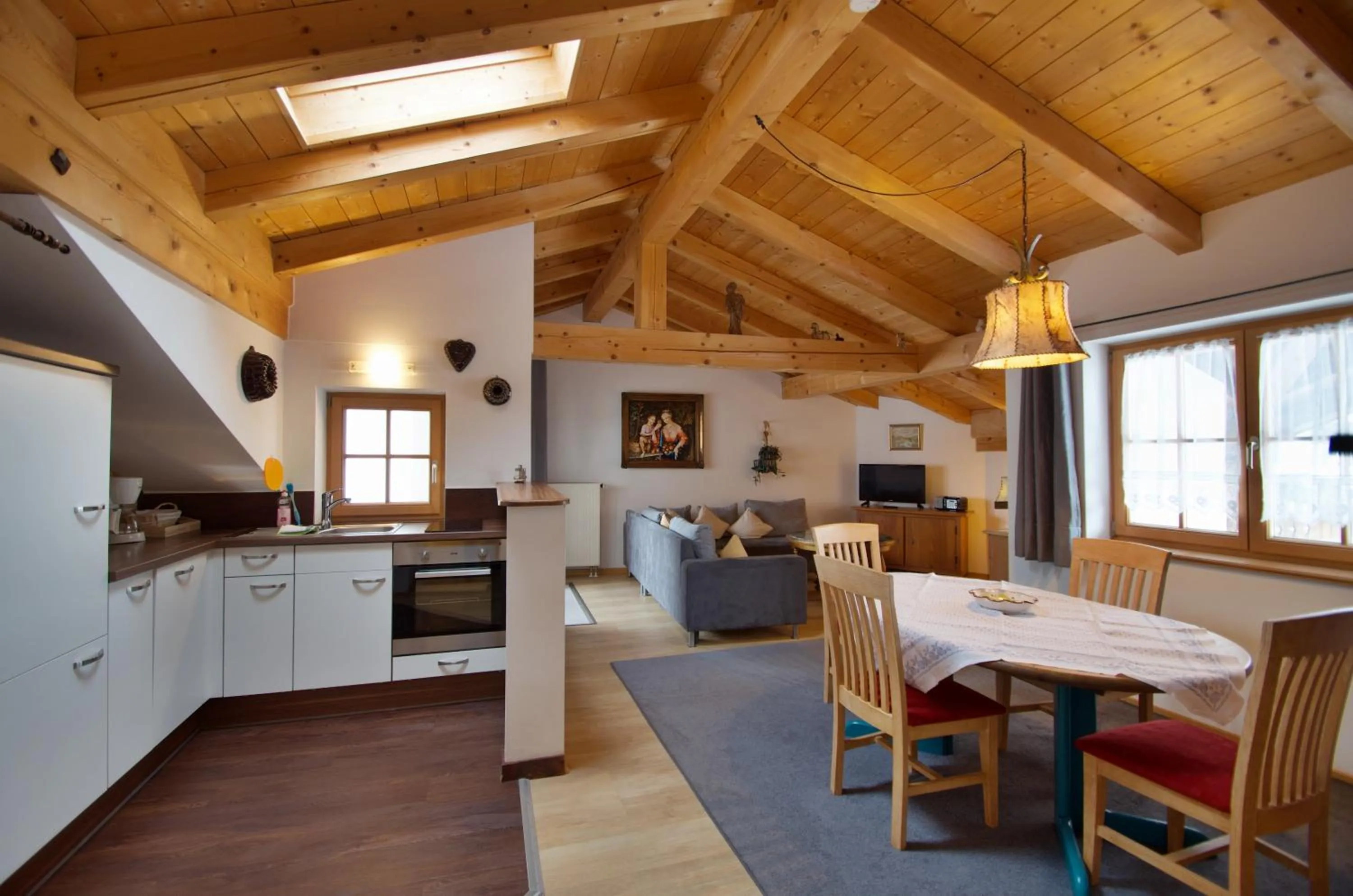 Coffee/tea facilities in Hotel Ferienhaus Fux