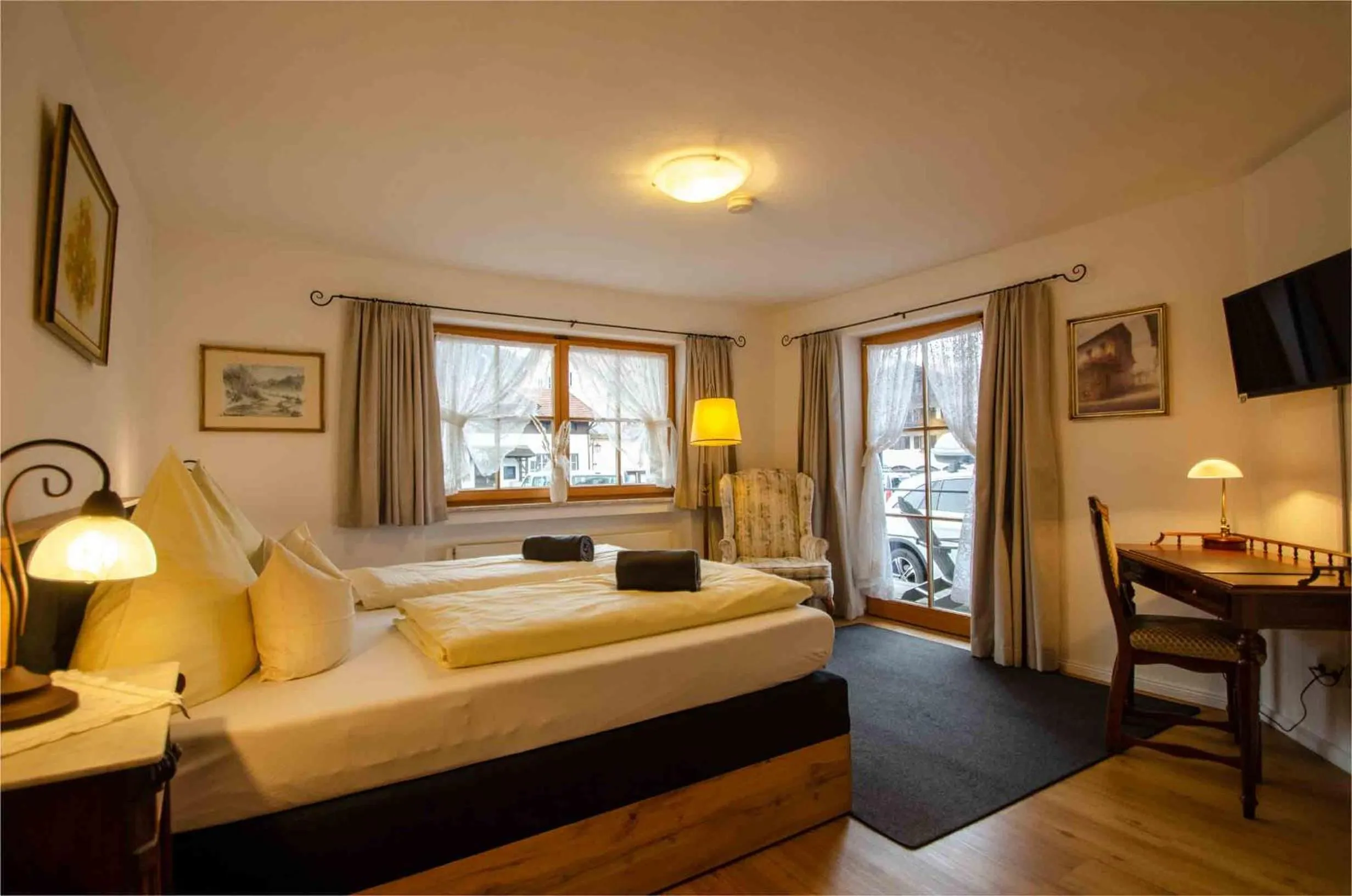 Photo of the whole room, Bed in Hotel Ferienhaus Fux